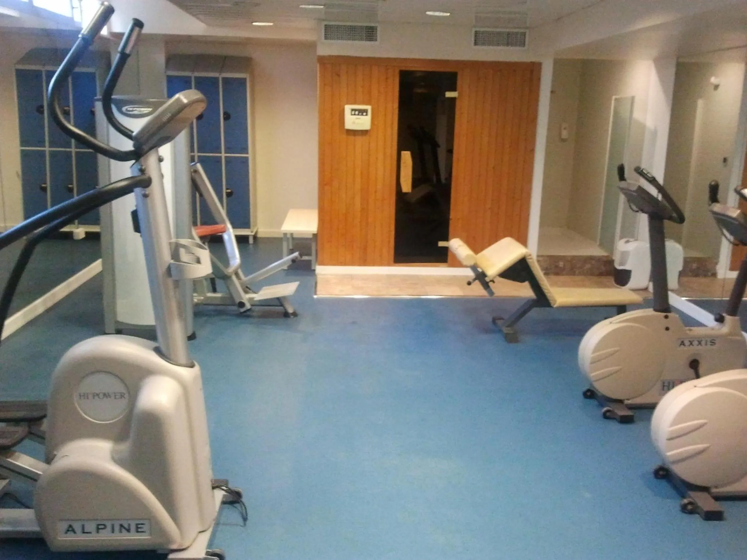 Fitness centre/facilities in Hotel Obelisco