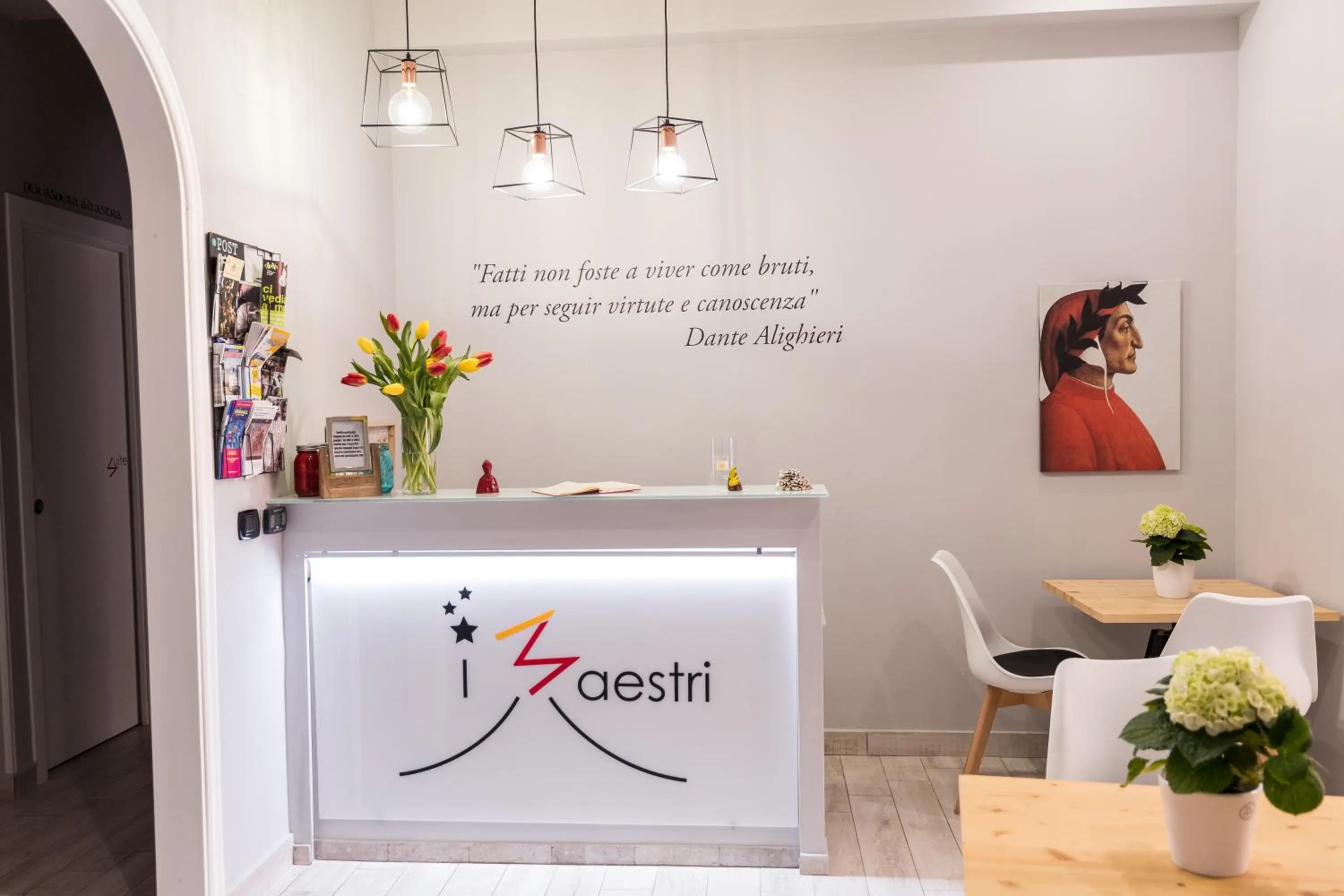 Living room in B&B i Maestri