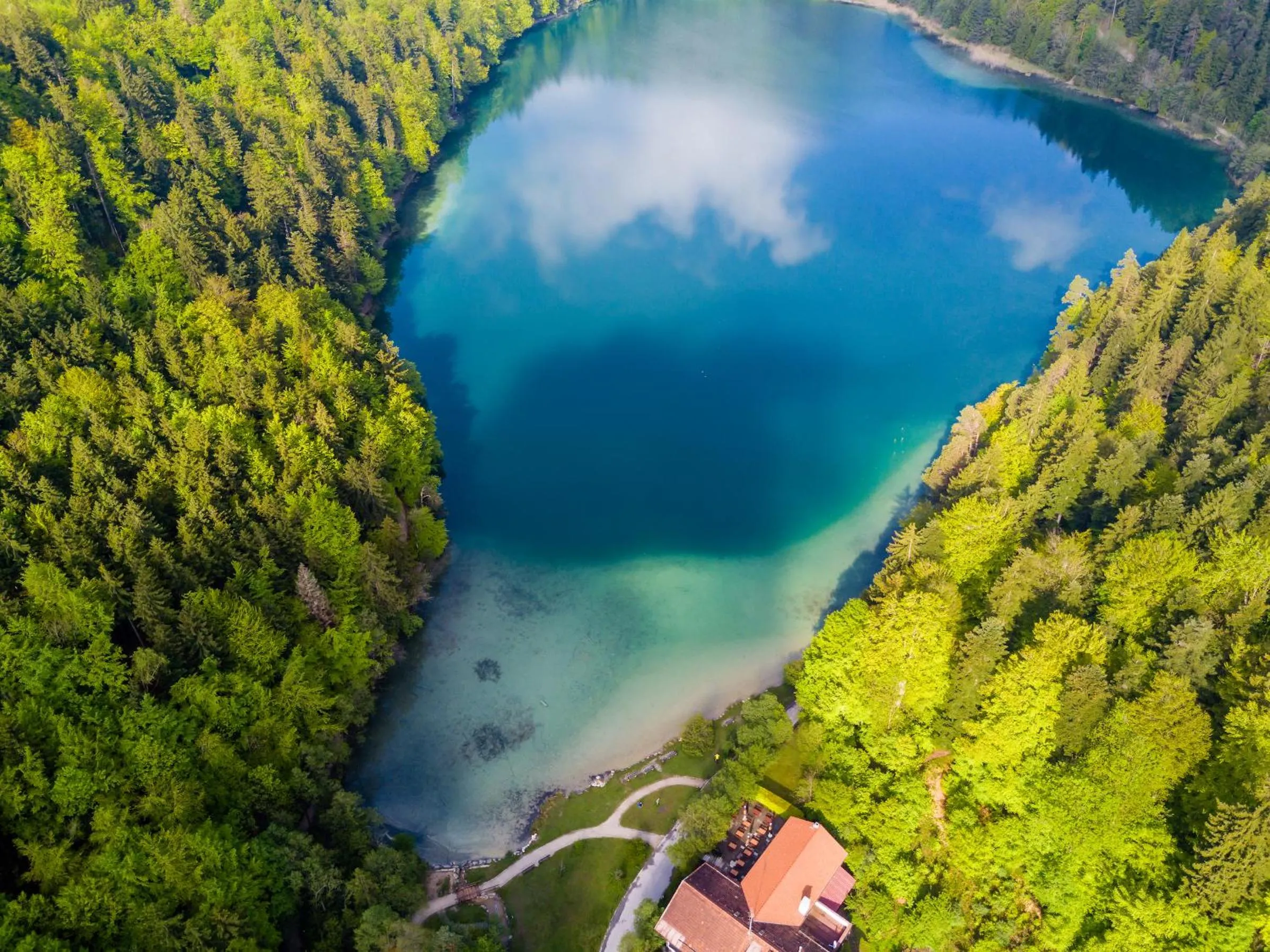 Bird's eye view in Hartungs Hoteldorf