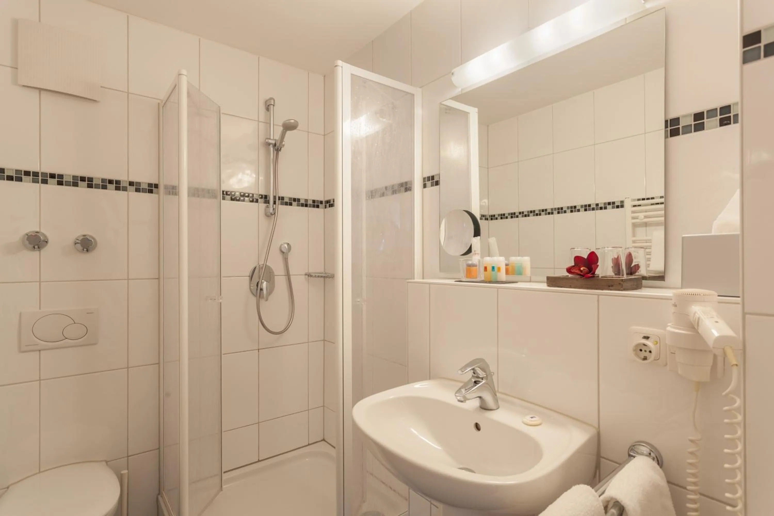 Bathroom in Hartungs Hoteldorf