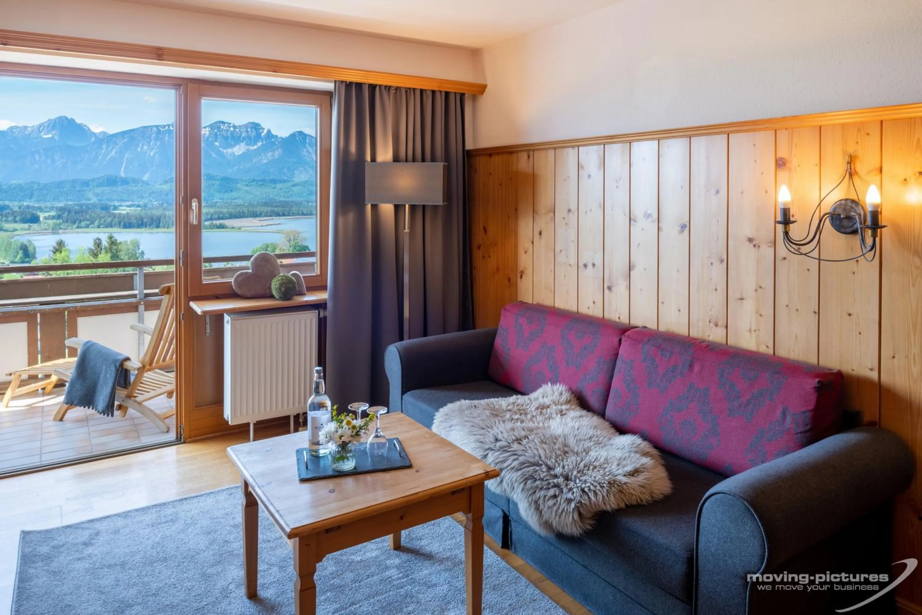 Living room in Hartungs Hoteldorf