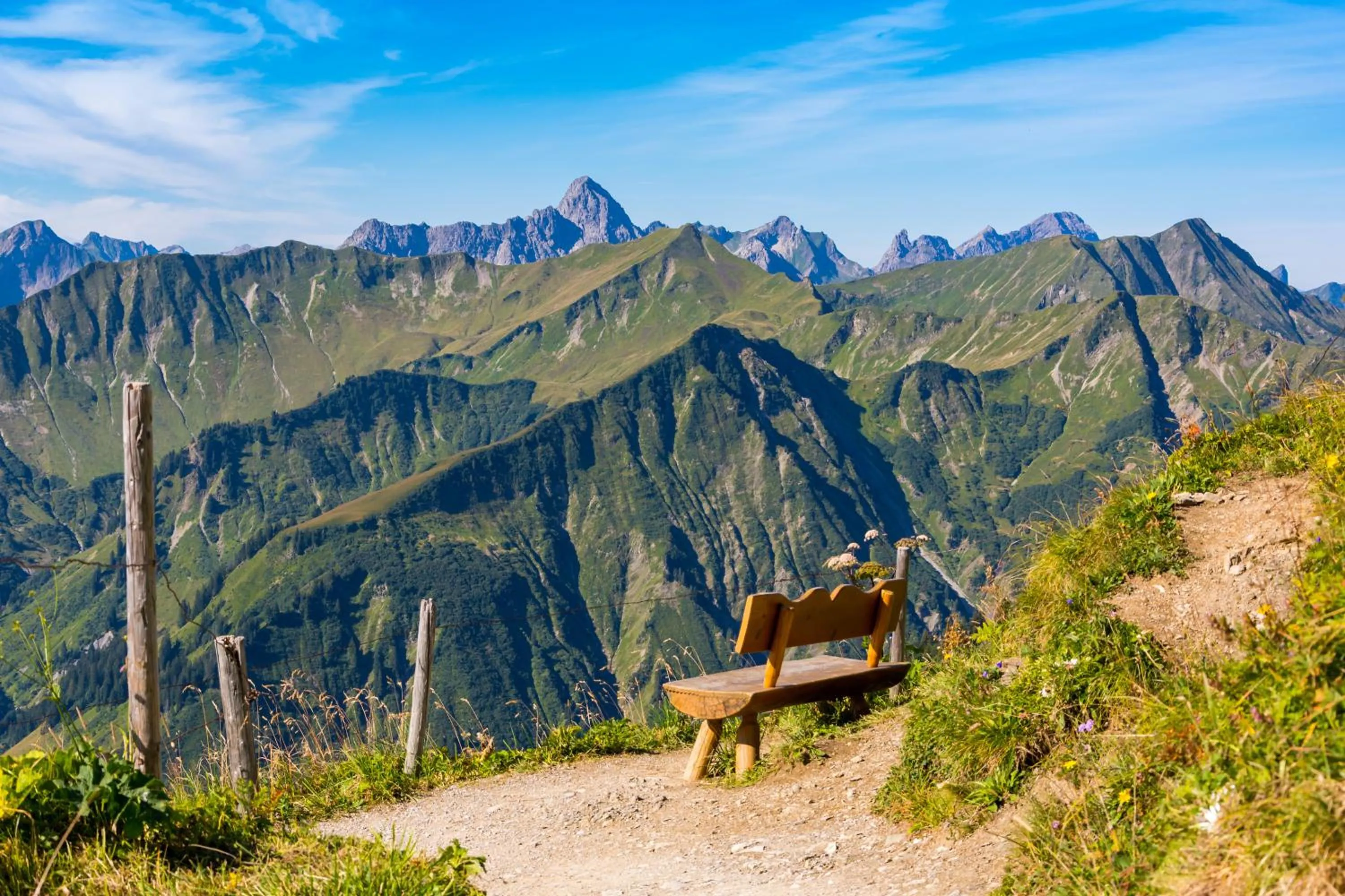 Mountain view in Hartungs Hoteldorf