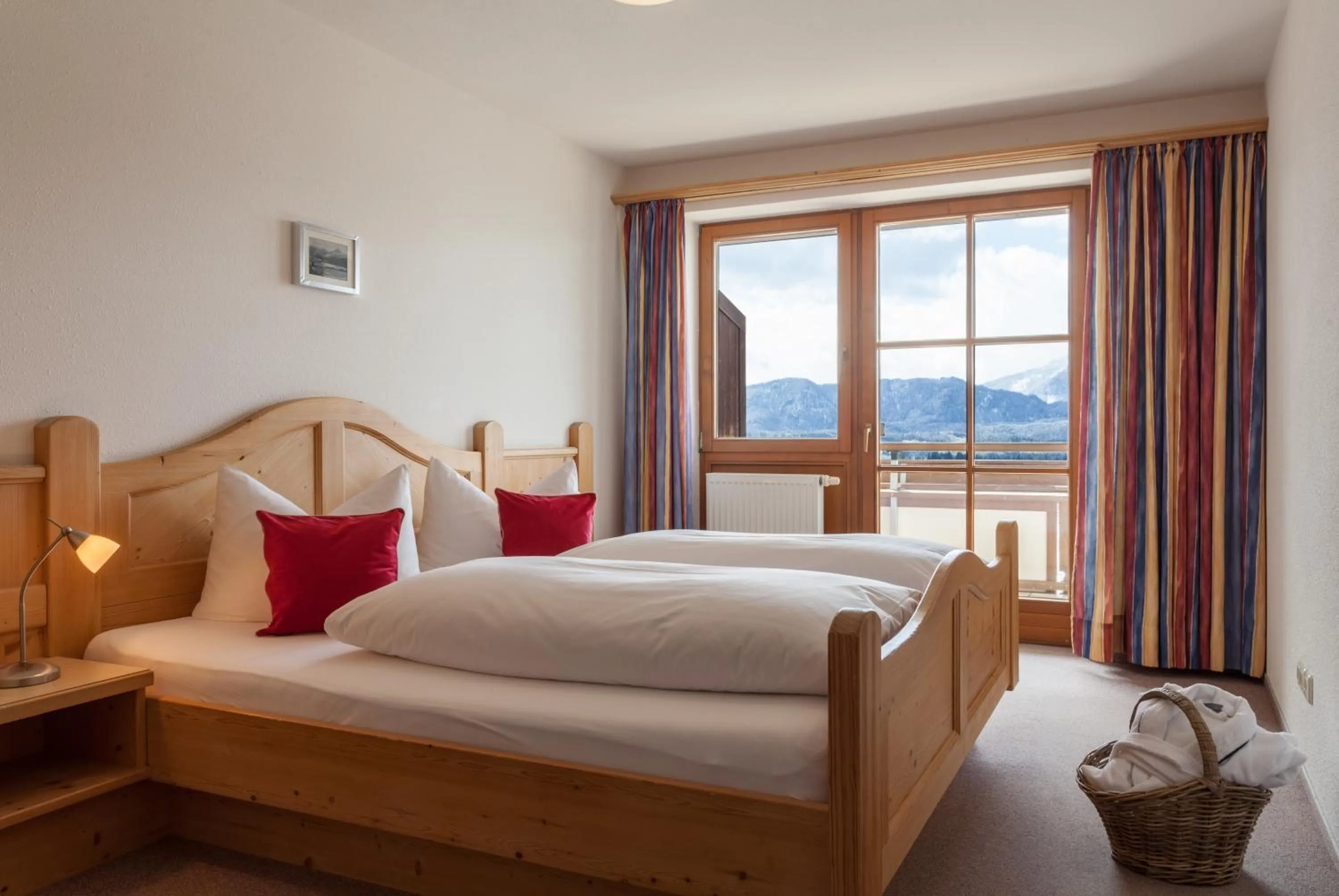 Decorative detail, Bed in Hartungs Hoteldorf