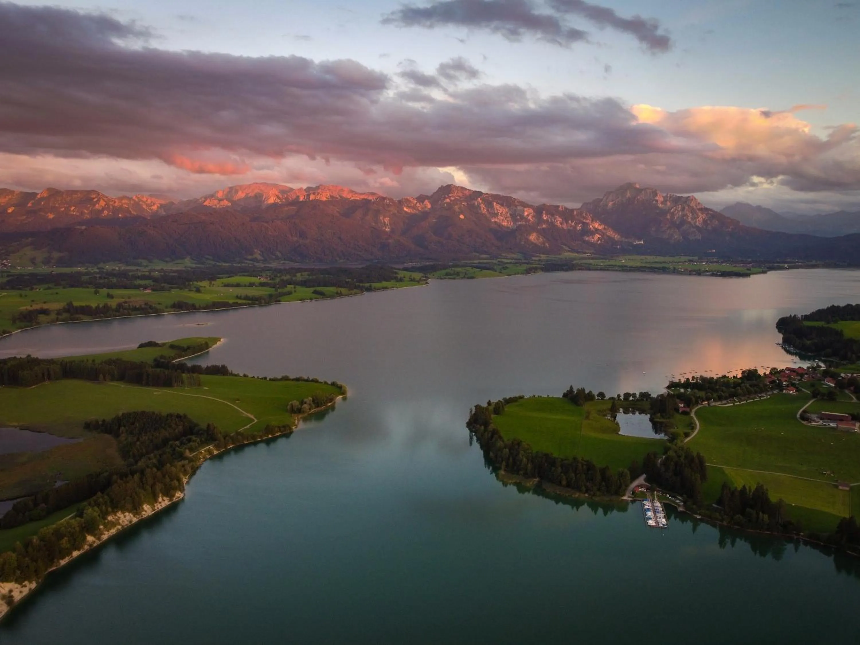 Lake view in Hartungs Hoteldorf