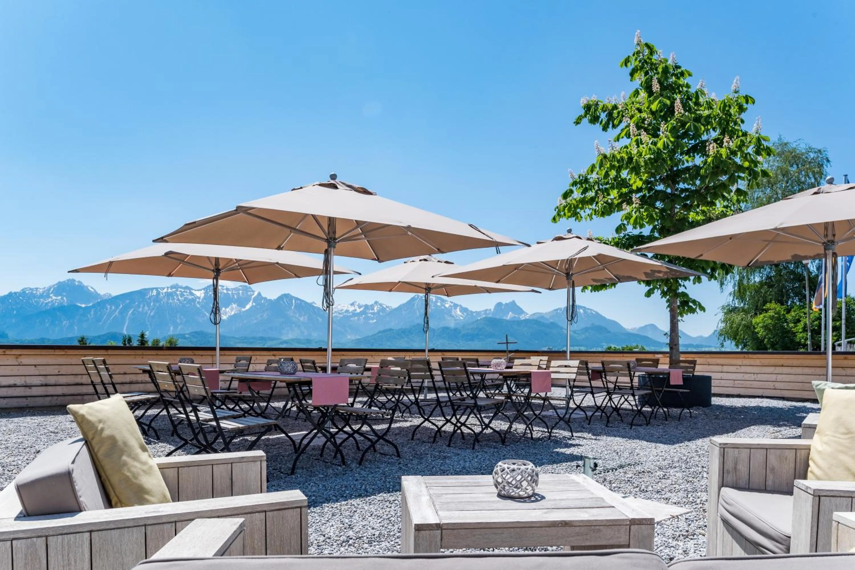 Mountain view in Hartungs Hoteldorf