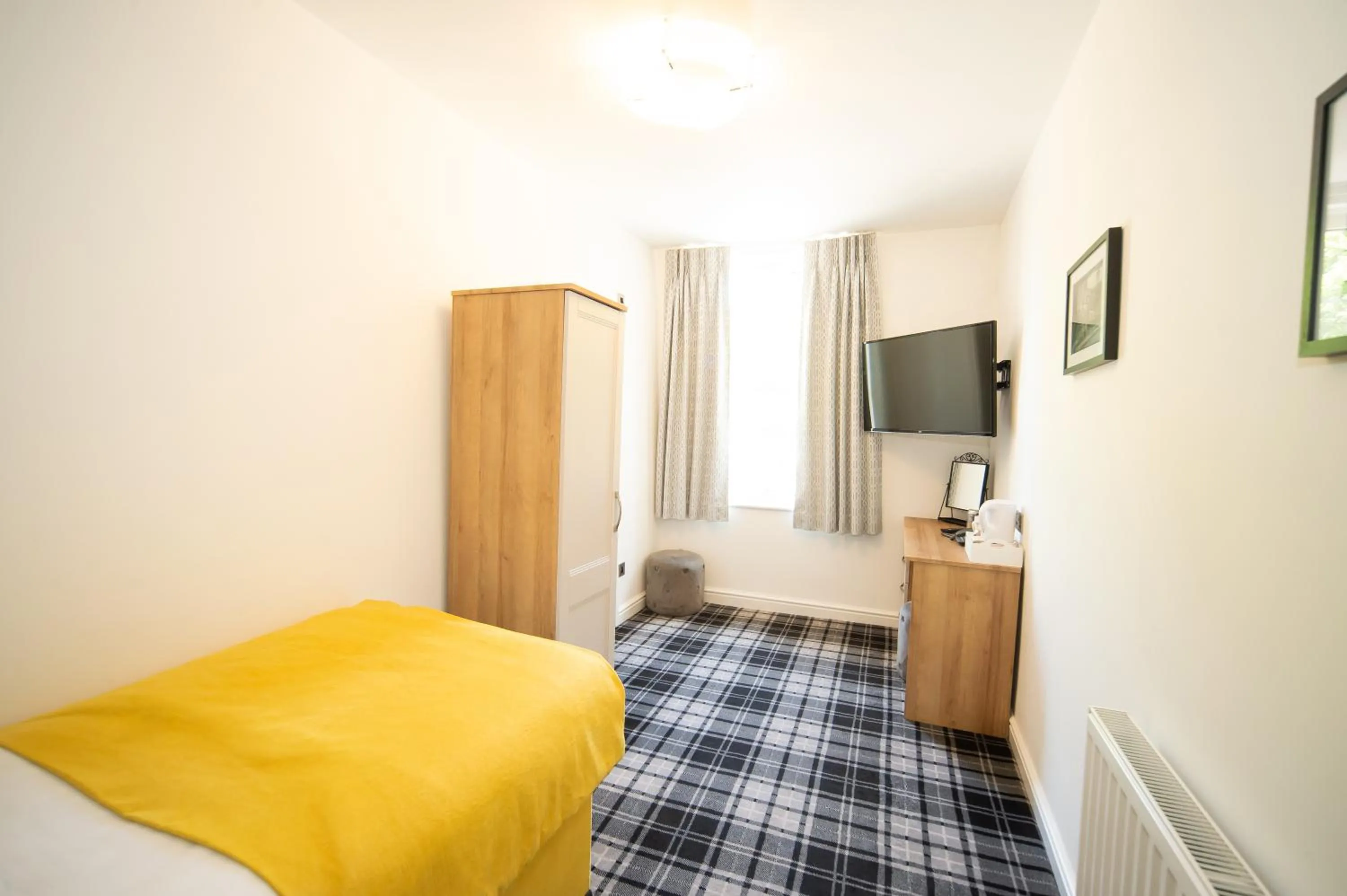 Bed in The Kirkfield Hotel