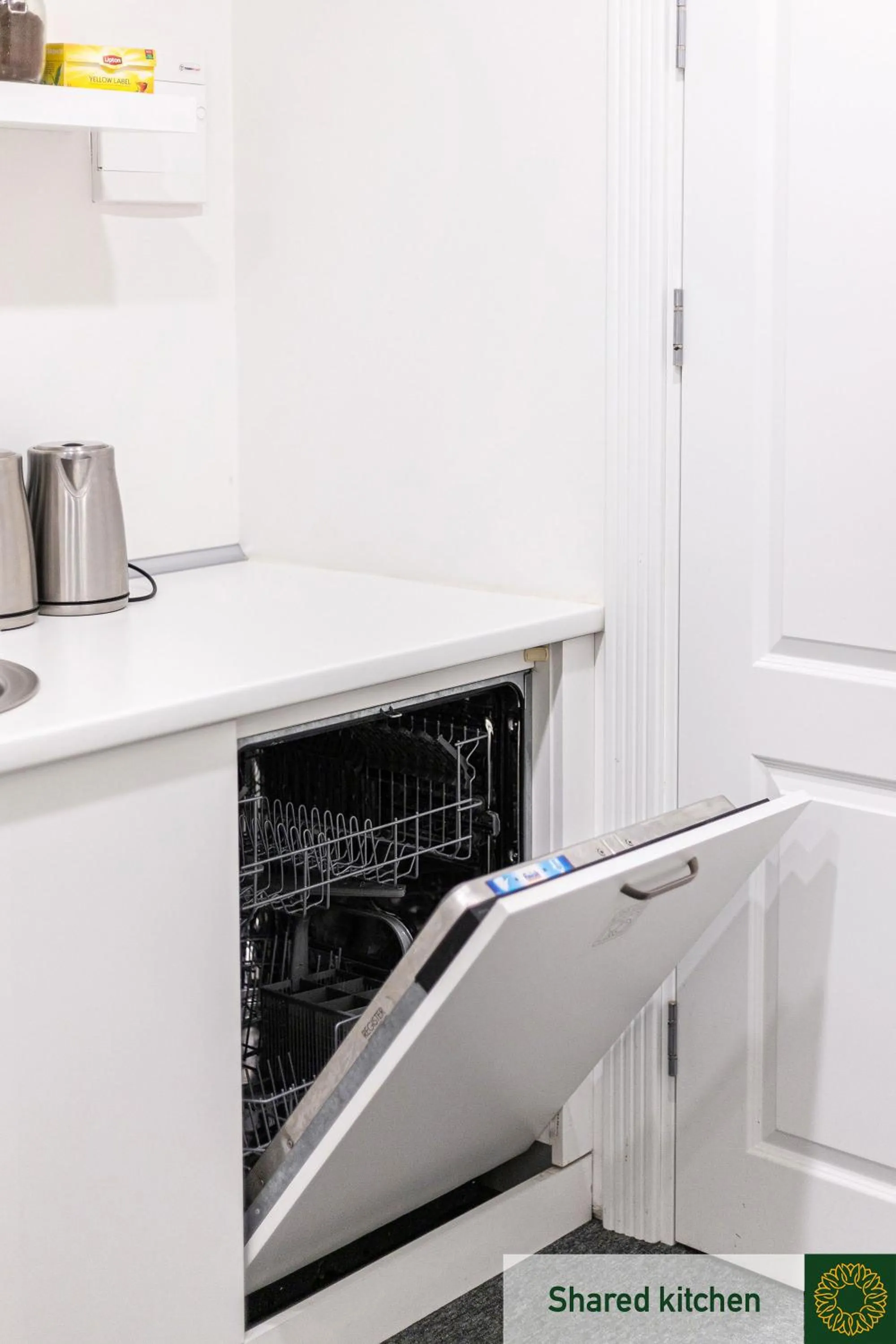 Kitchen or kitchenette in Kaunas Garden