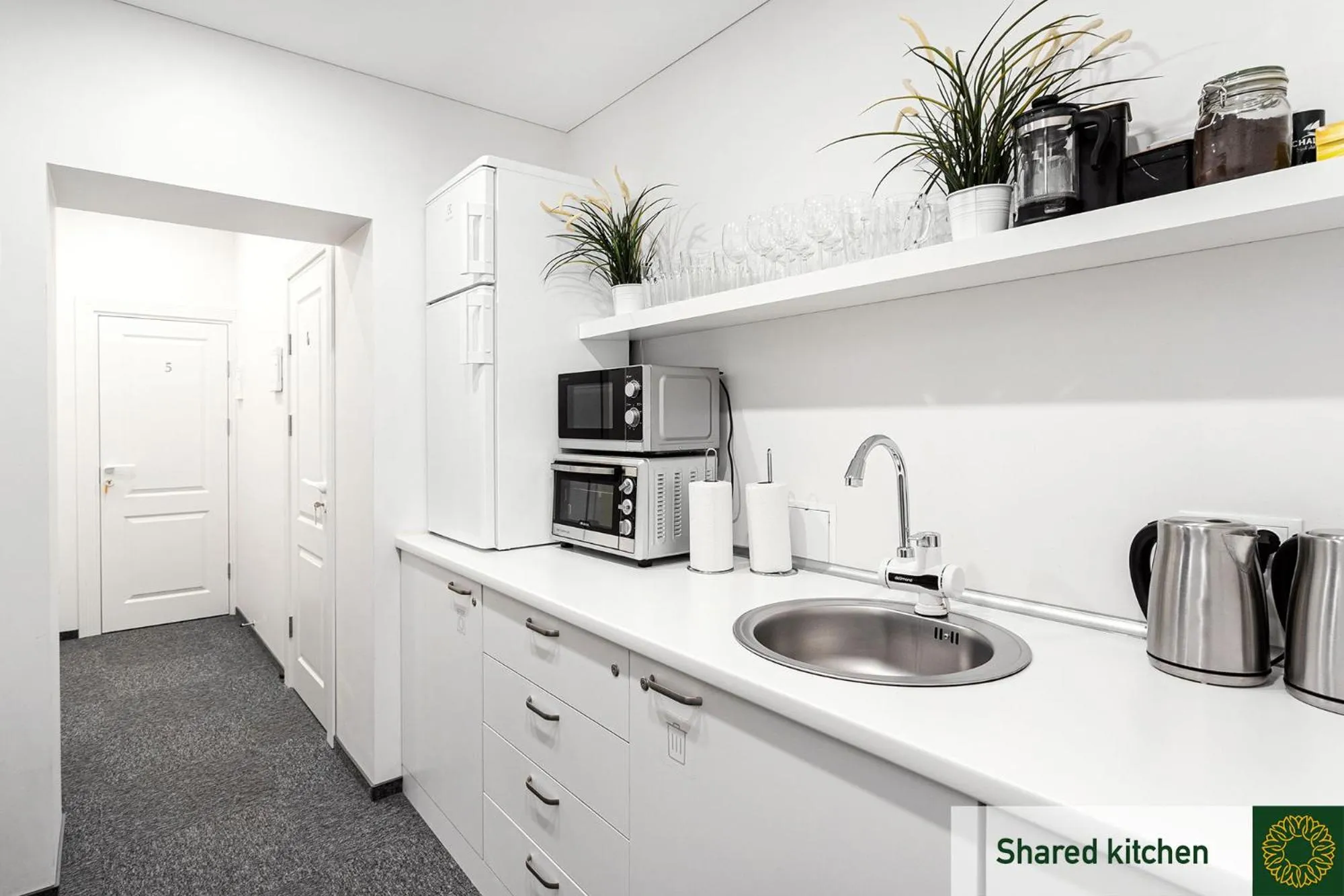 Coffee/tea facilities in Kaunas Garden