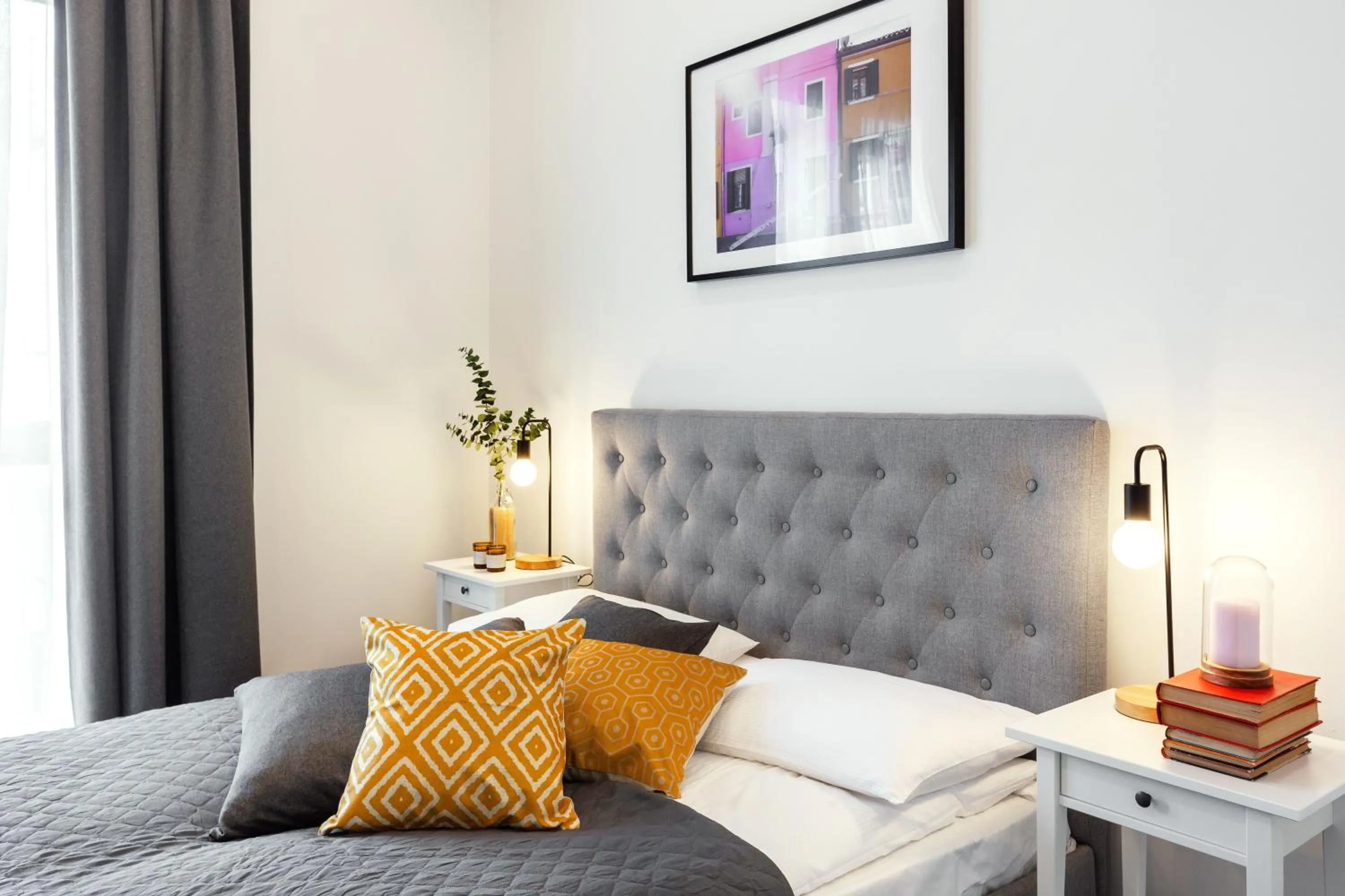 Bedroom, Bed in Kaunas Garden