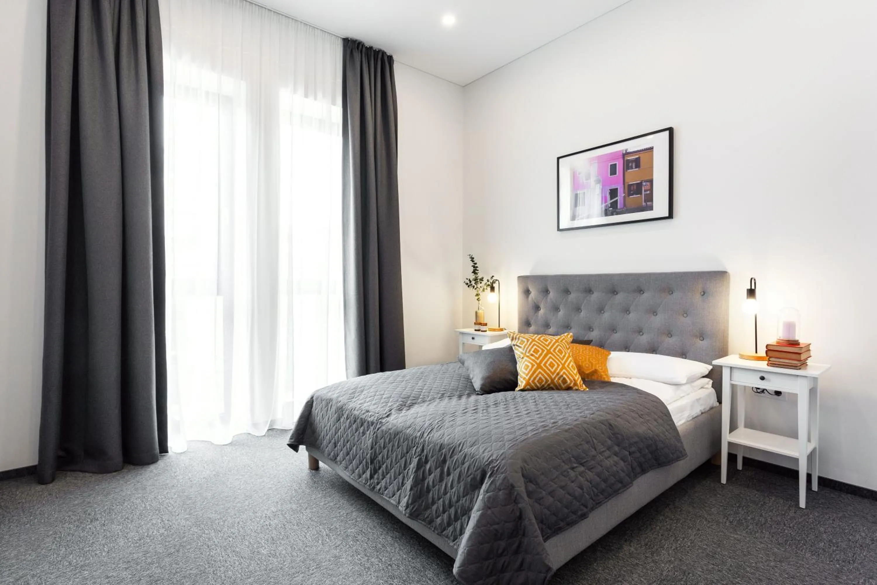 Photo of the whole room, Bed in Kaunas Garden