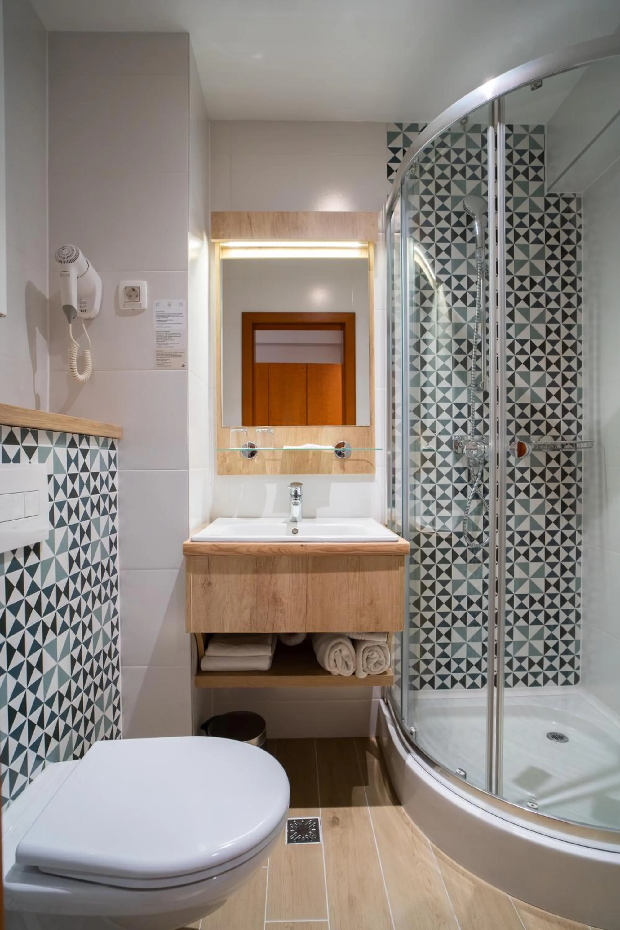 Bathroom in Hotel Küküllő - Târnava