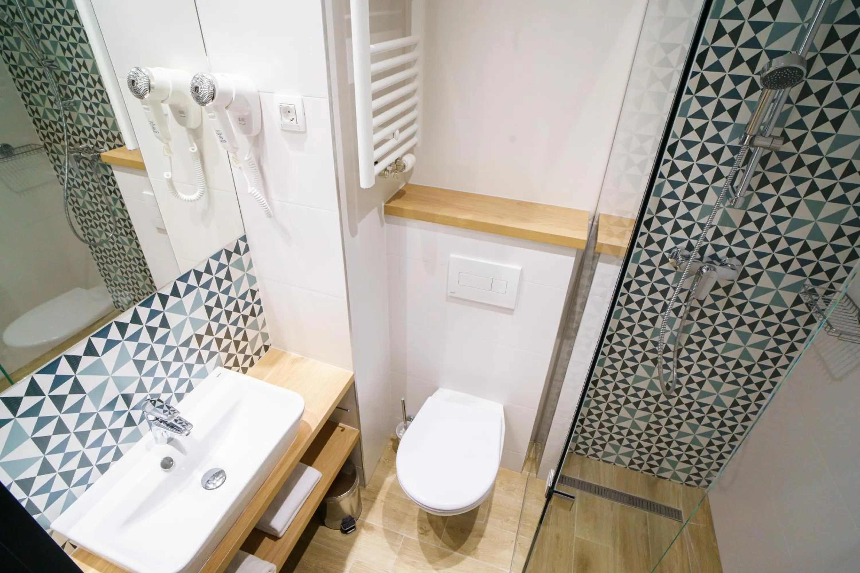 Bathroom in Hotel Küküllő - Târnava