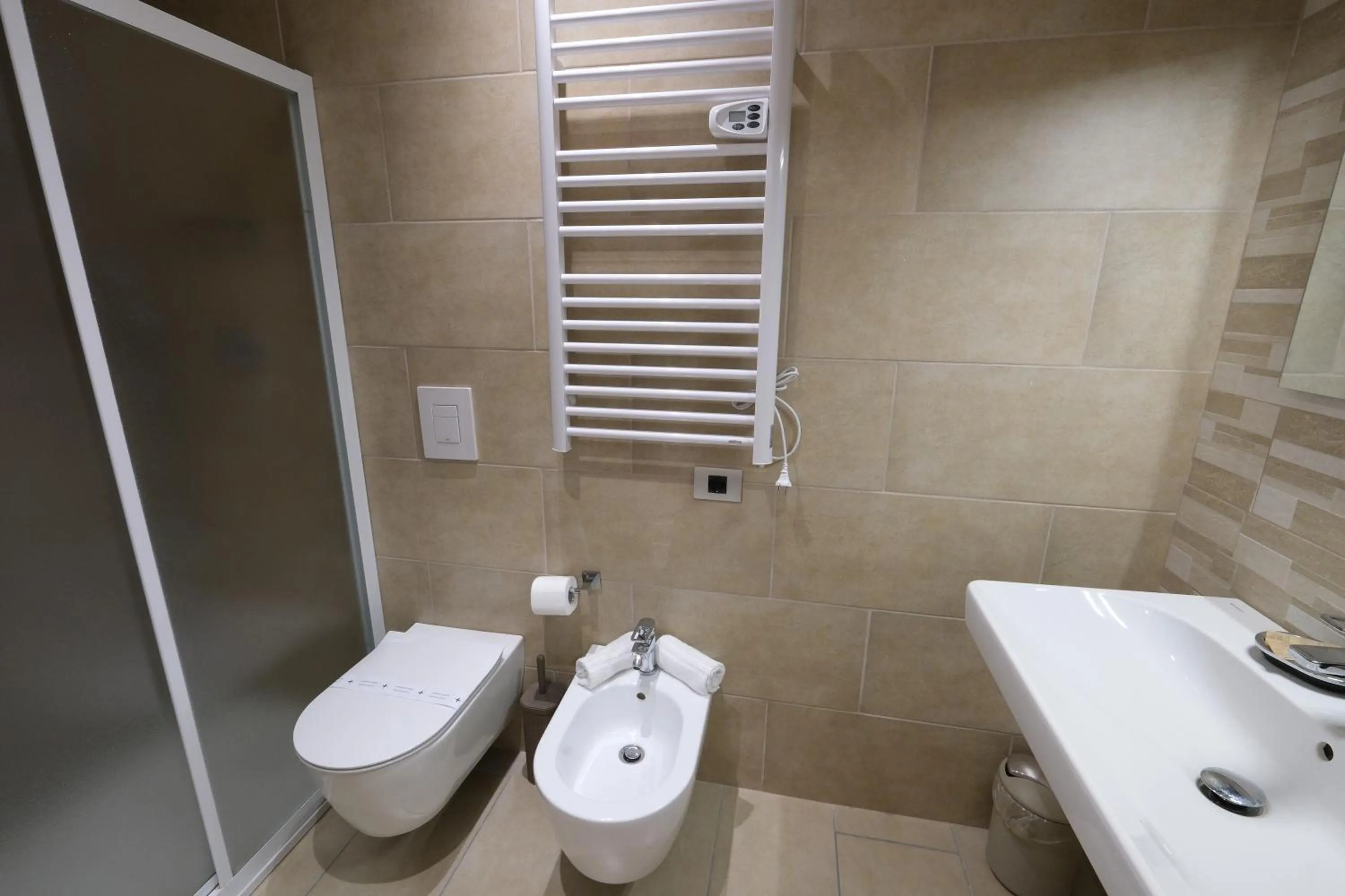 Toilet in Hotel Giacosa