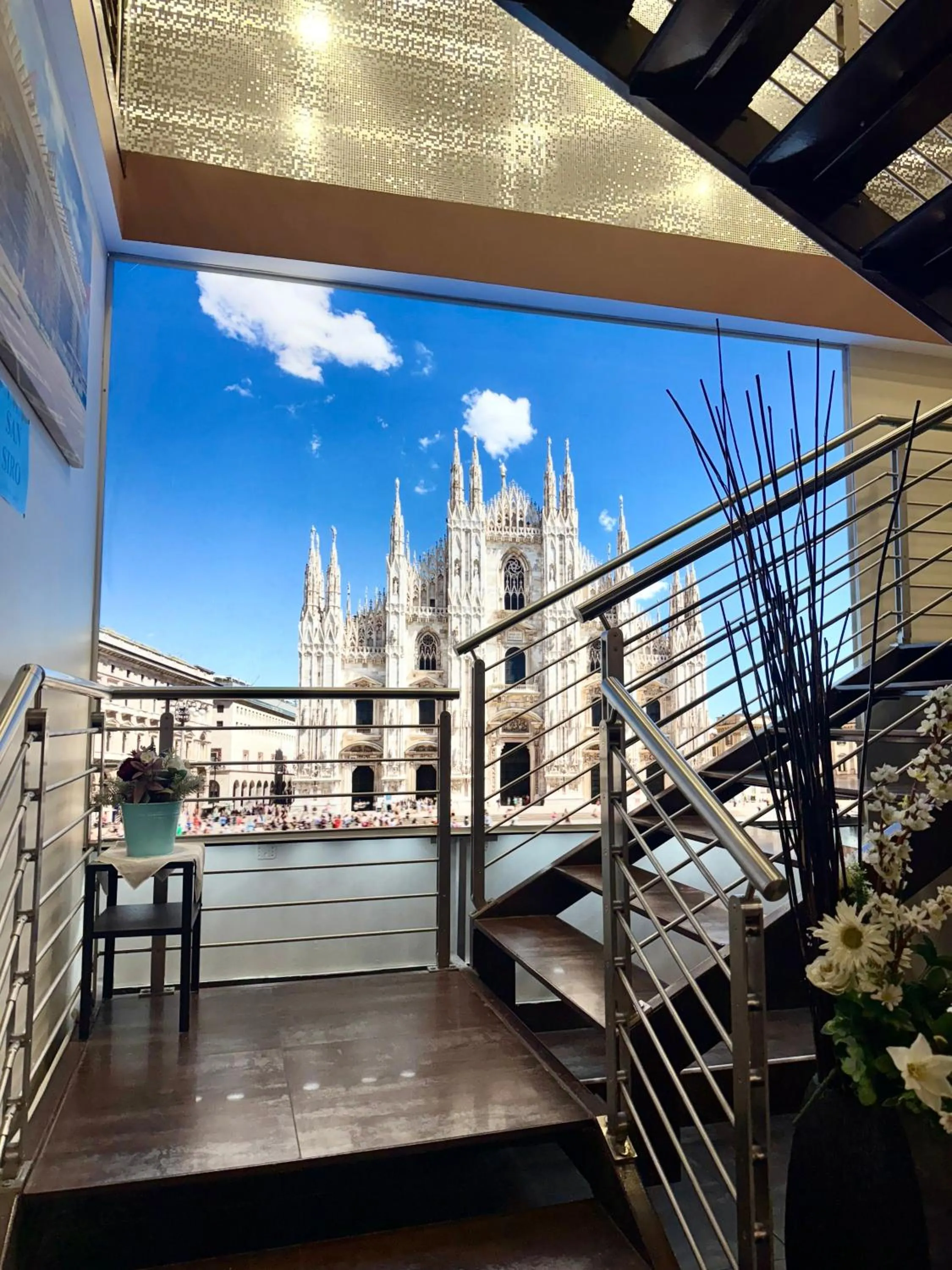 Decorative detail in Hotel Giacosa