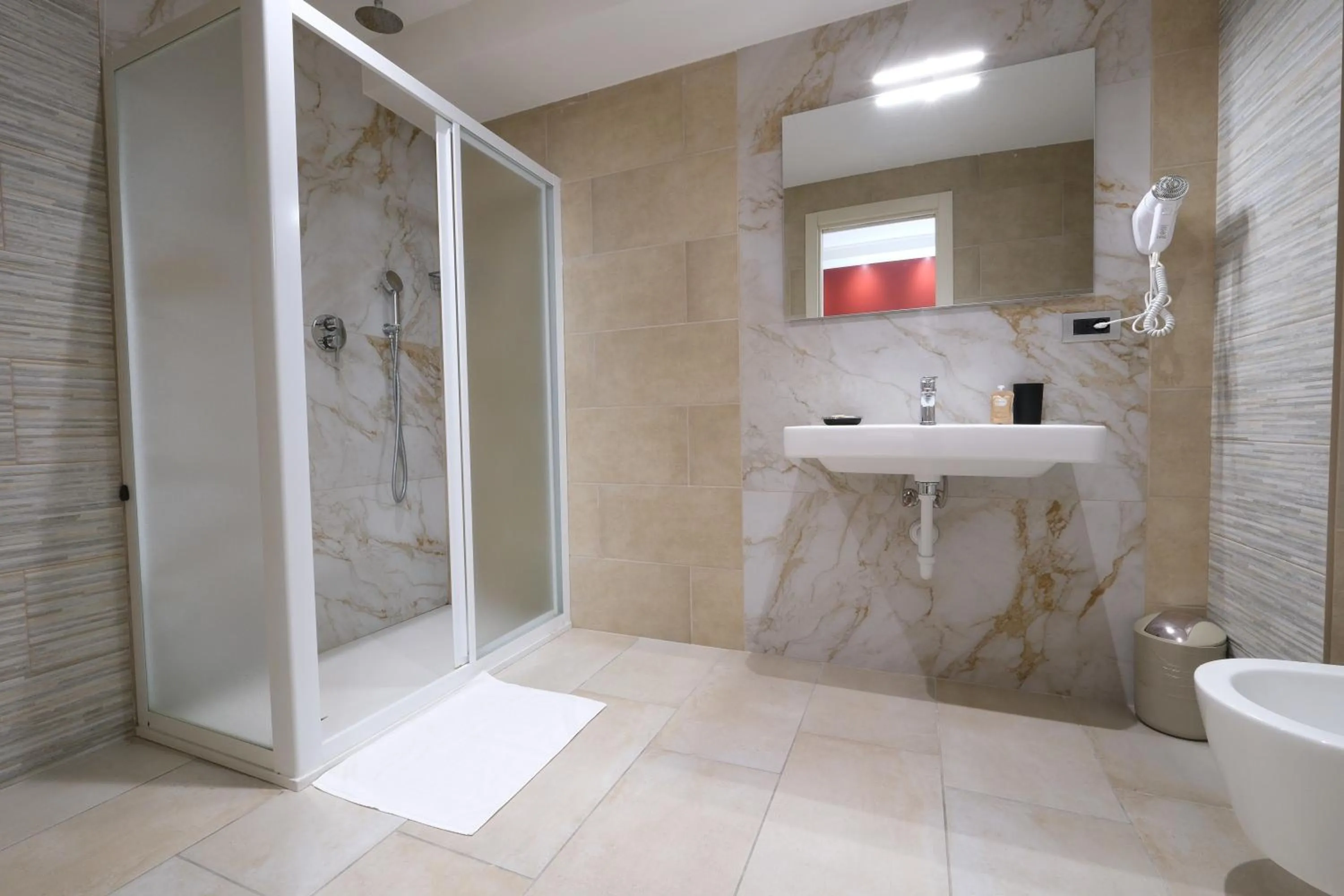 Bathroom in Hotel Giacosa