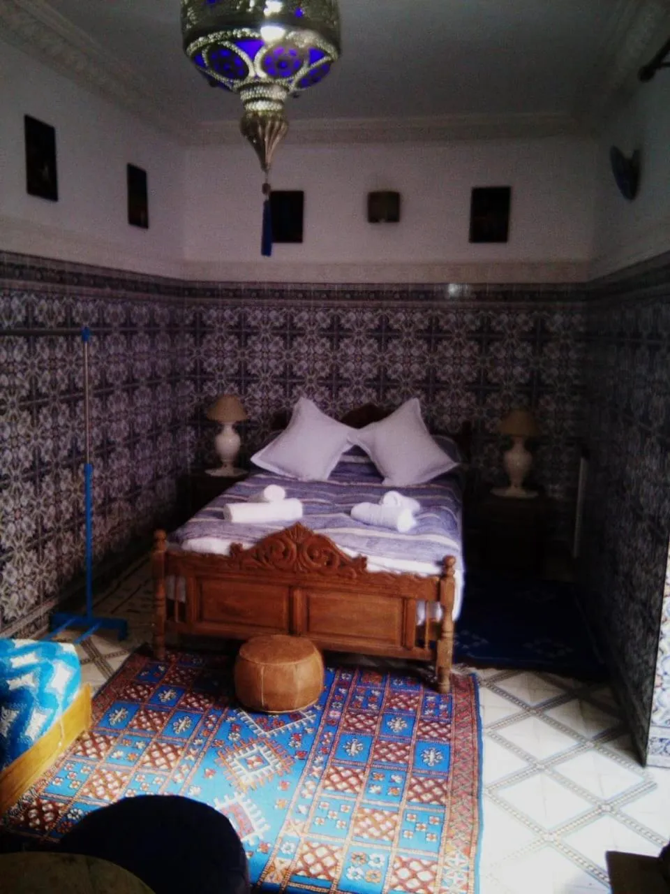 Bed in Dar Margot Marrakech