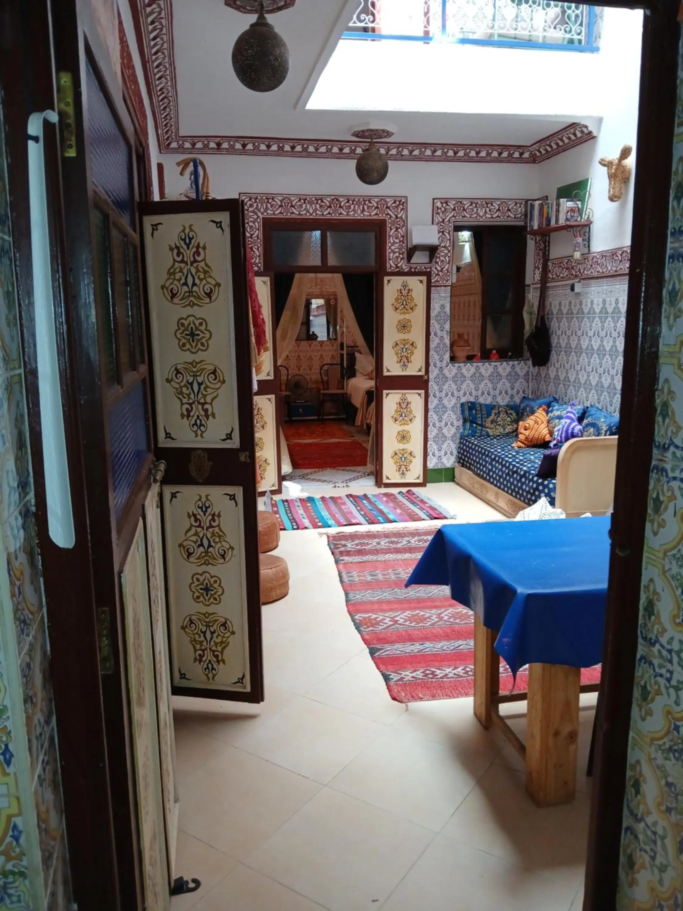 Living room in Dar Margot Marrakech