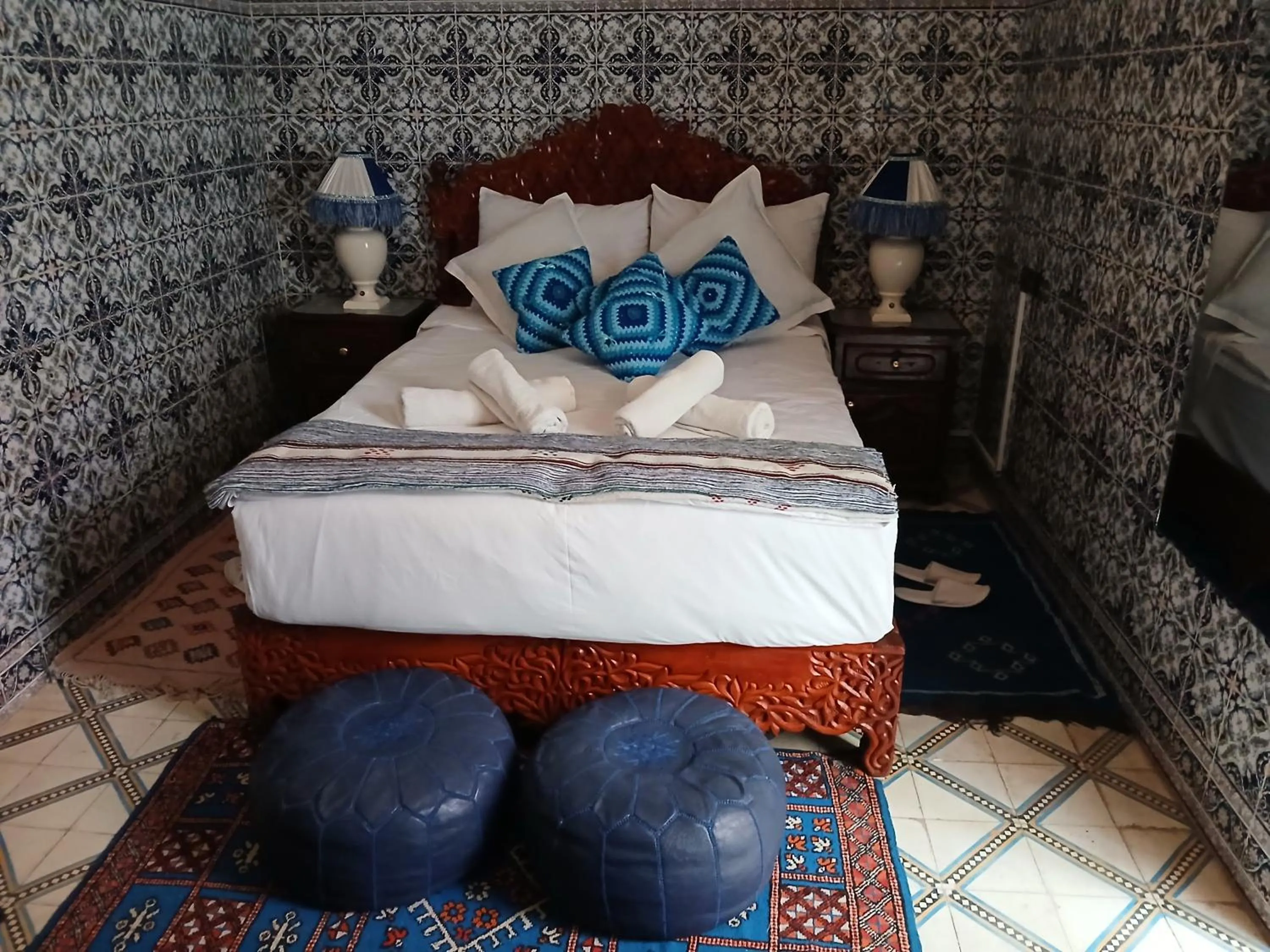 Bed in Dar Margot Marrakech