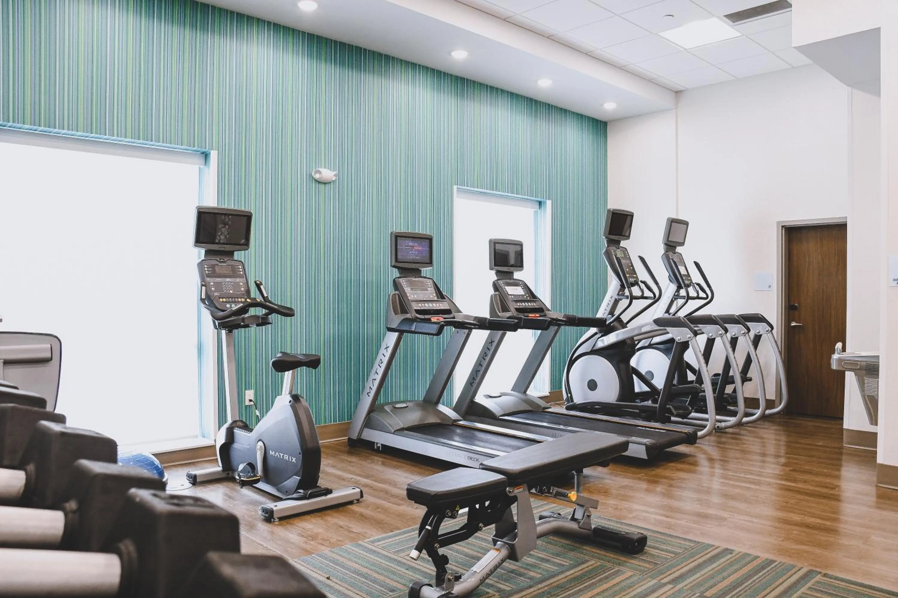 Fitness centre/facilities in Holiday Inn Express & Suites Omaha Downtown Old Market by IHG