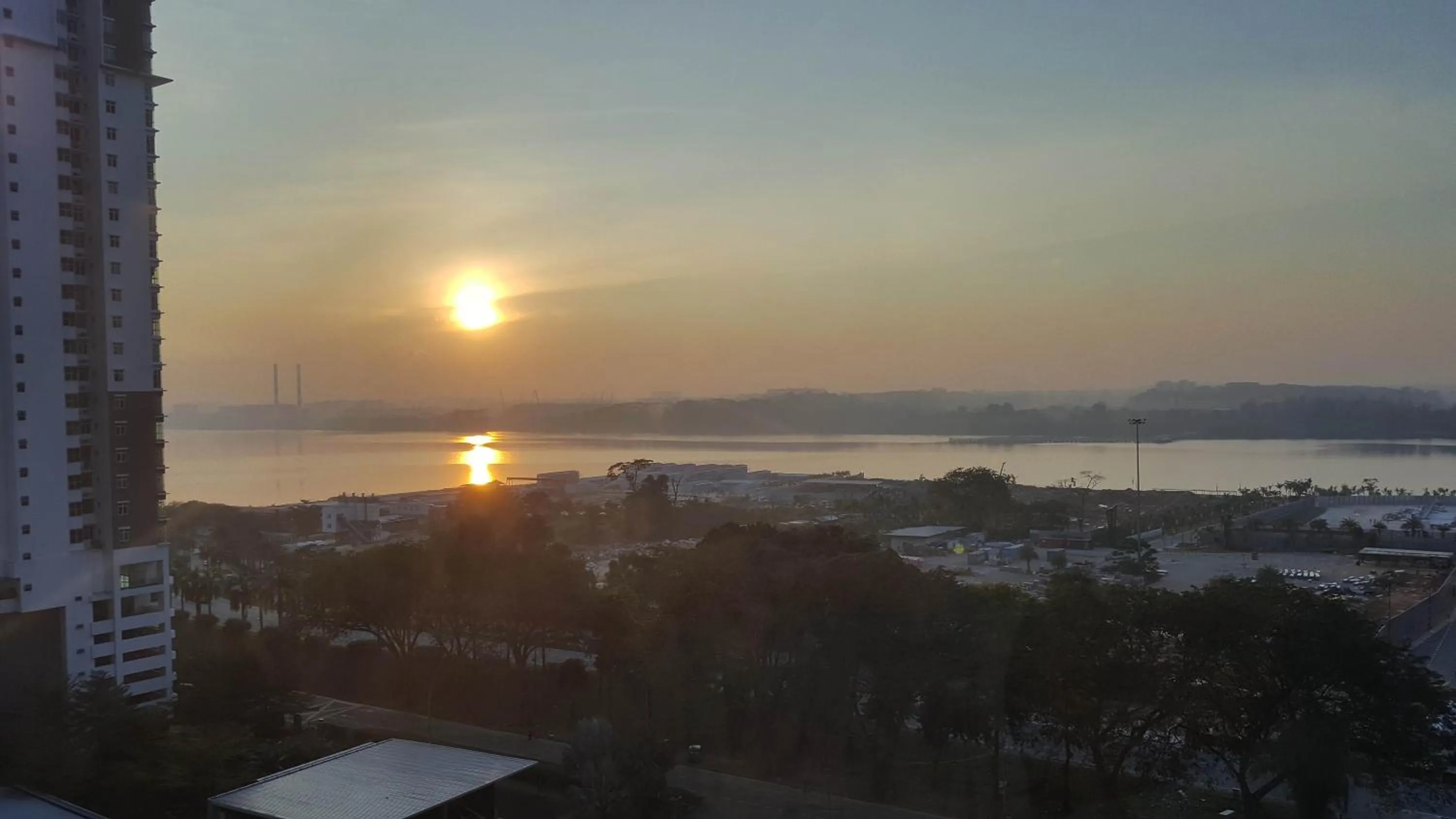 Sea view in Hotel Sentral Johor Bahru