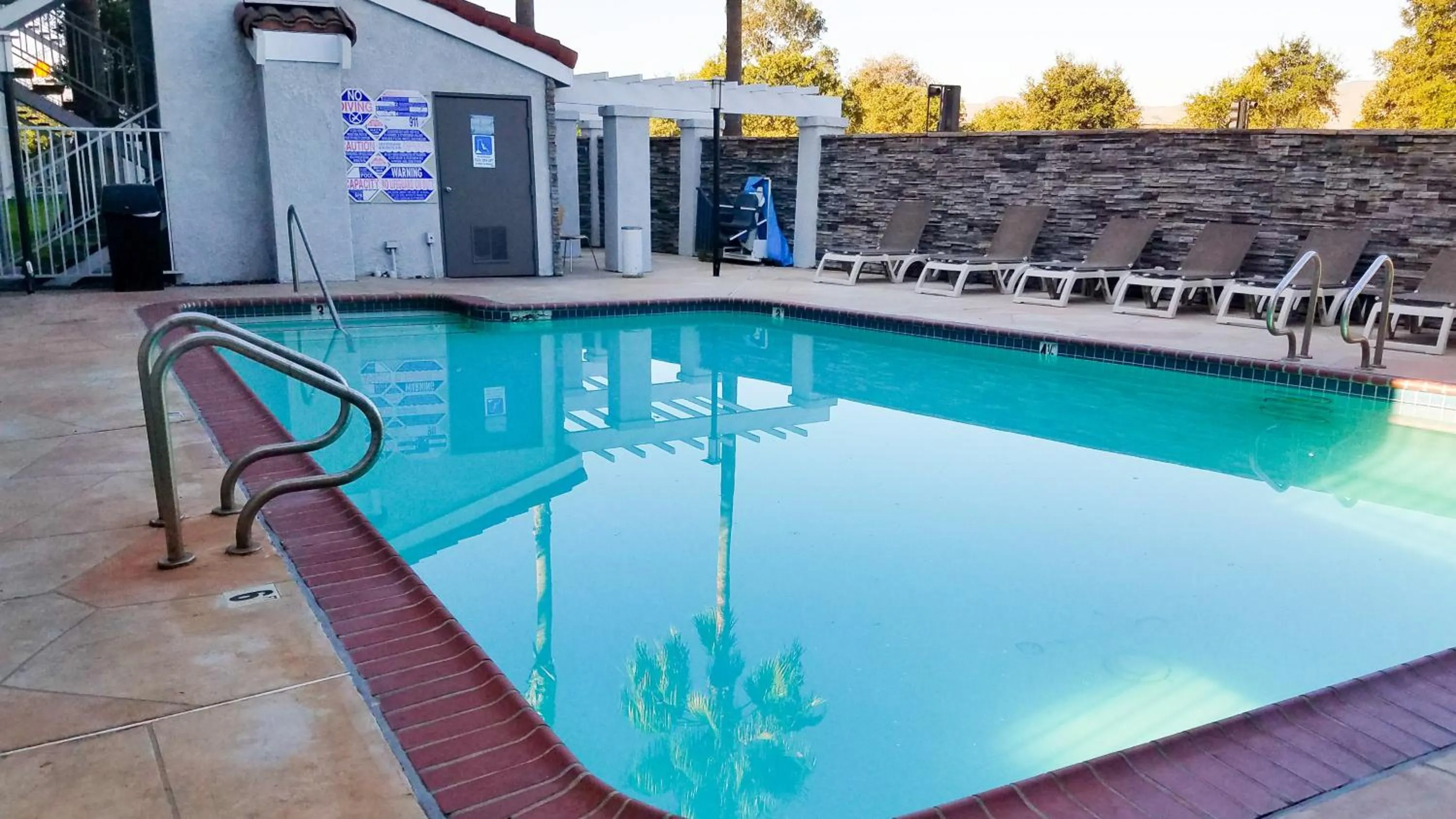 Swimming pool in Studio 6-Fairfield, CA - Napa Valley