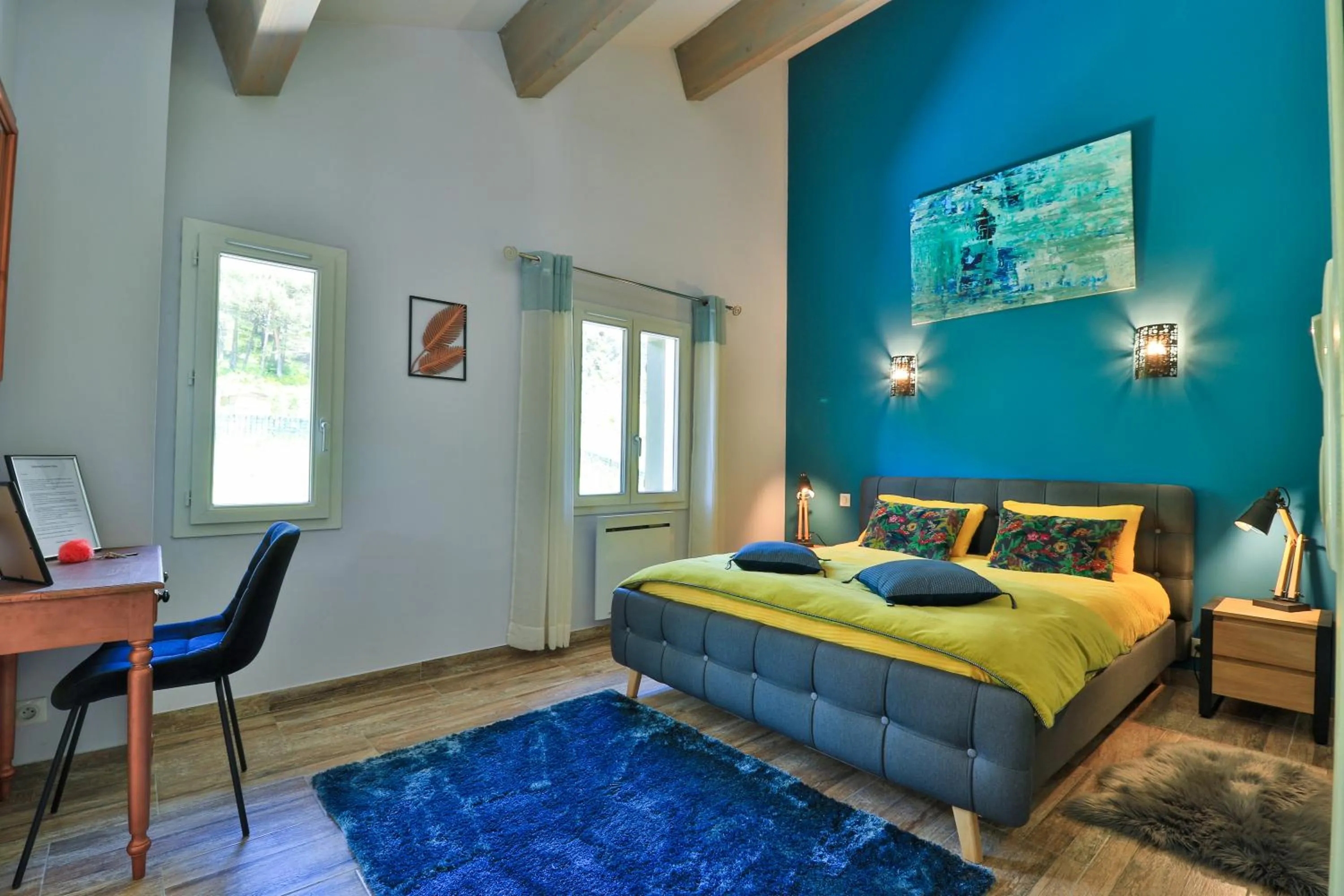 Bedroom, Bed in L'Alpen Roc