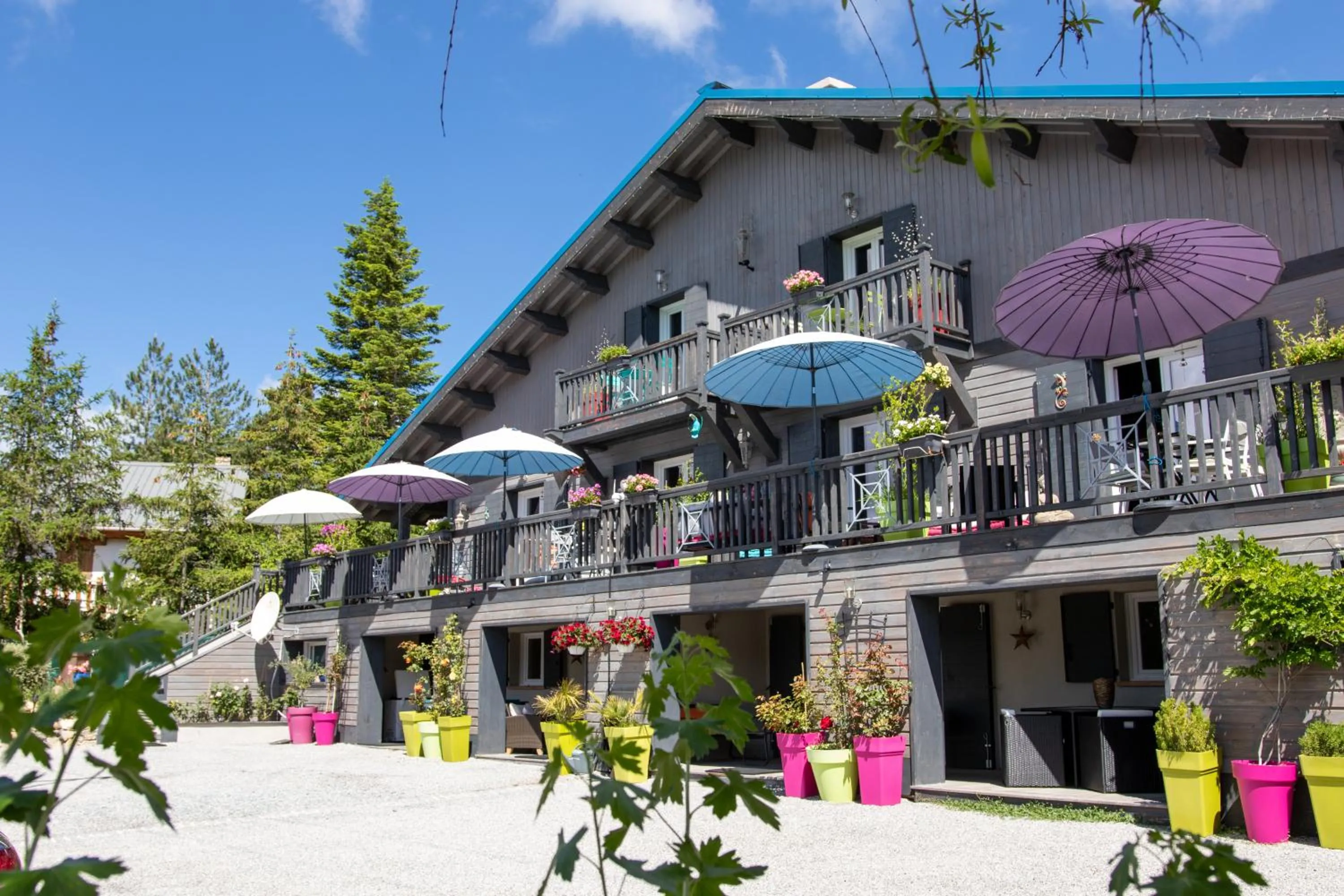 Garden in L'Alpen Roc