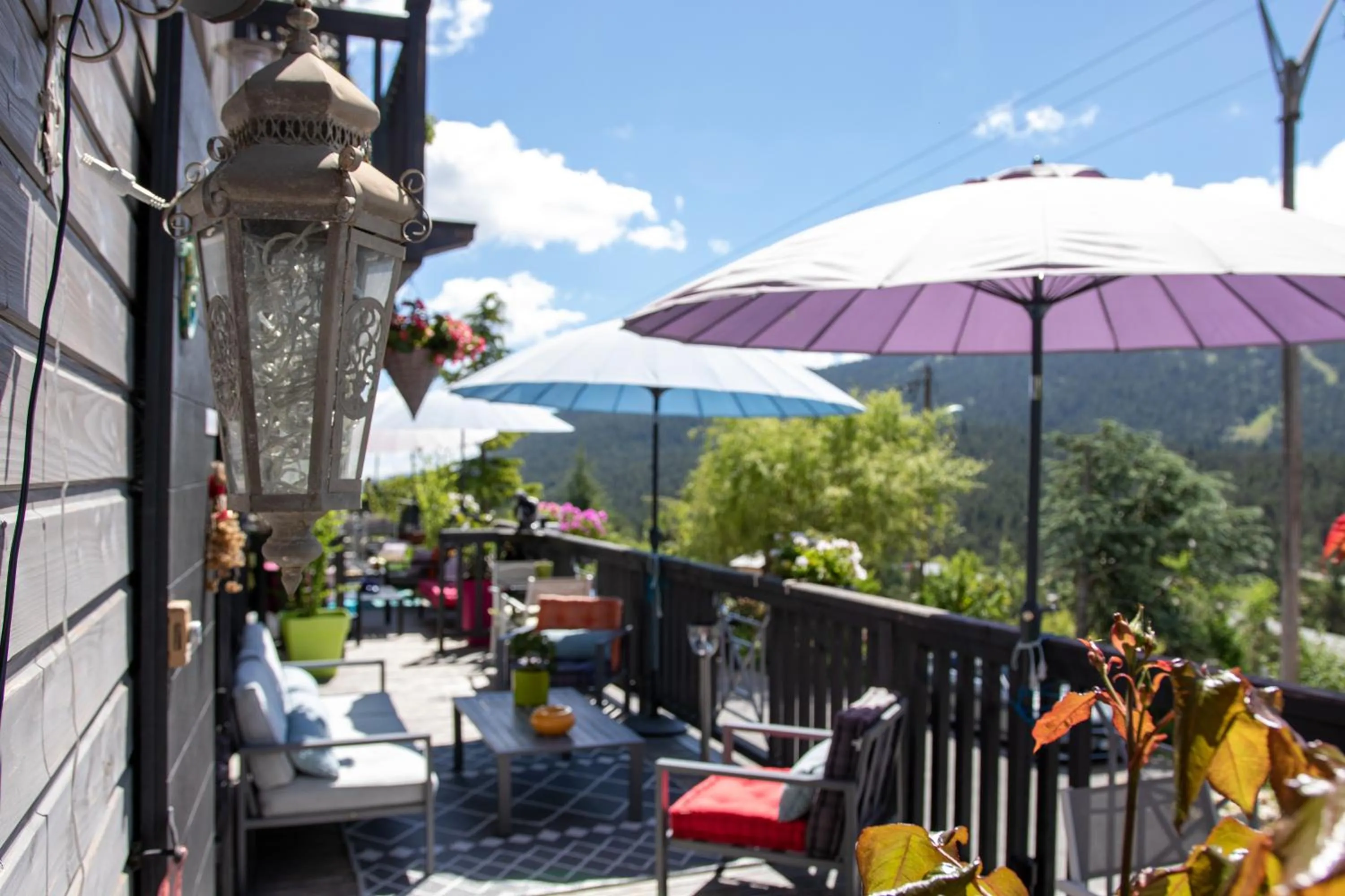Garden in L'Alpen Roc
