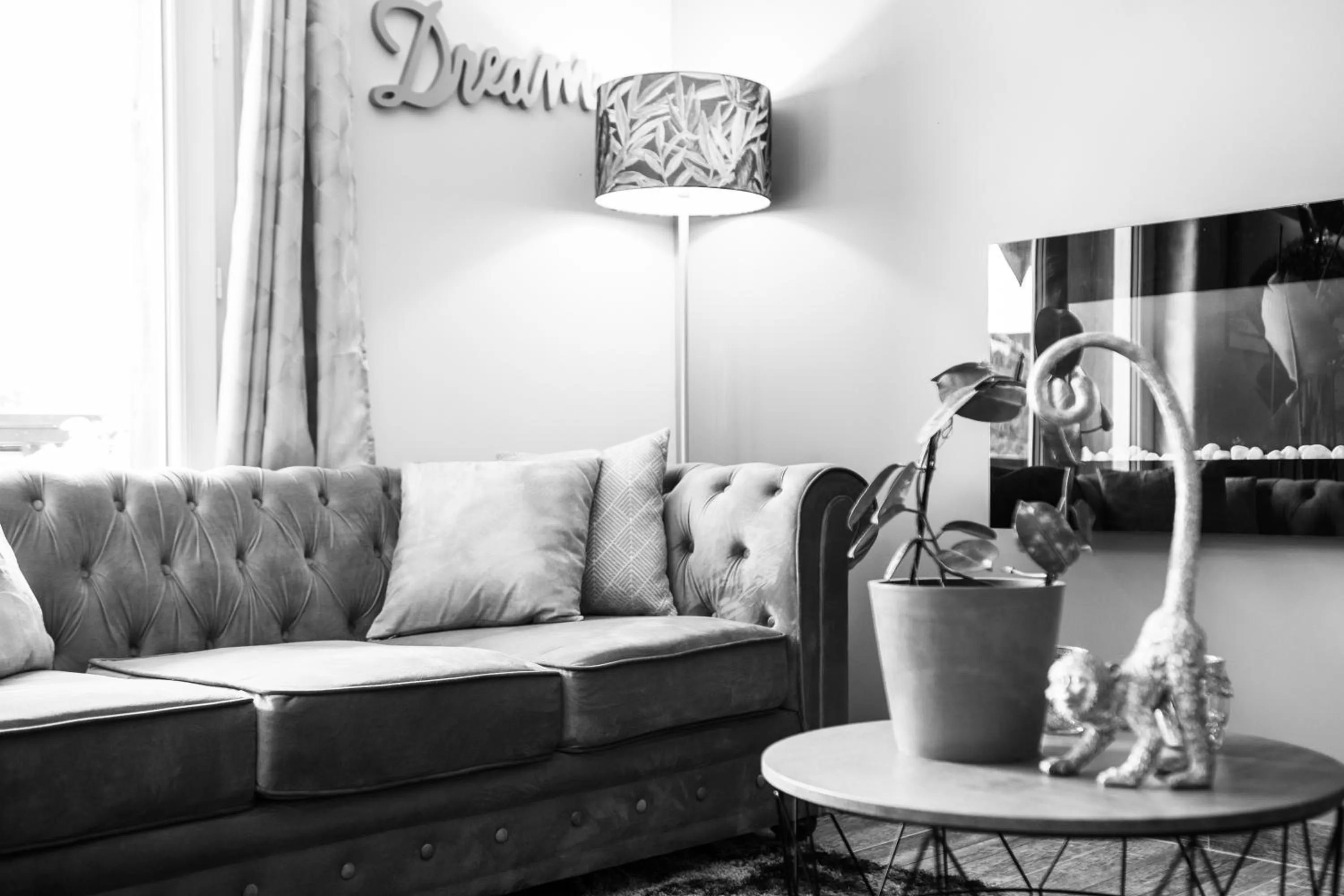 Dining area in L'Alpen Roc