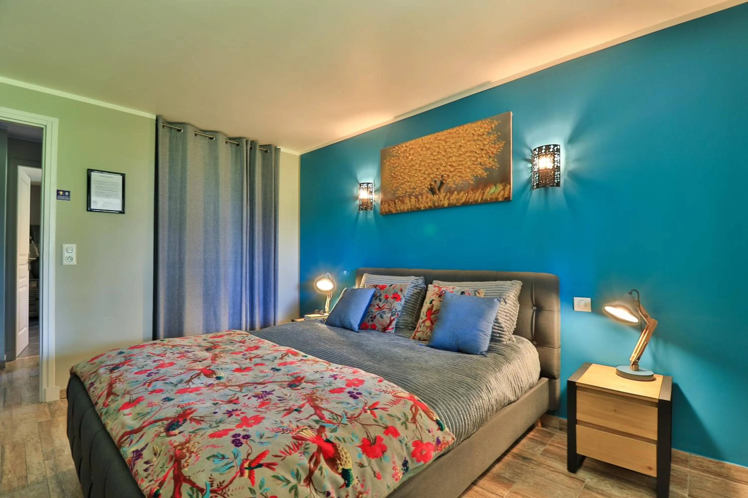 Bedroom, Bed in L'Alpen Roc