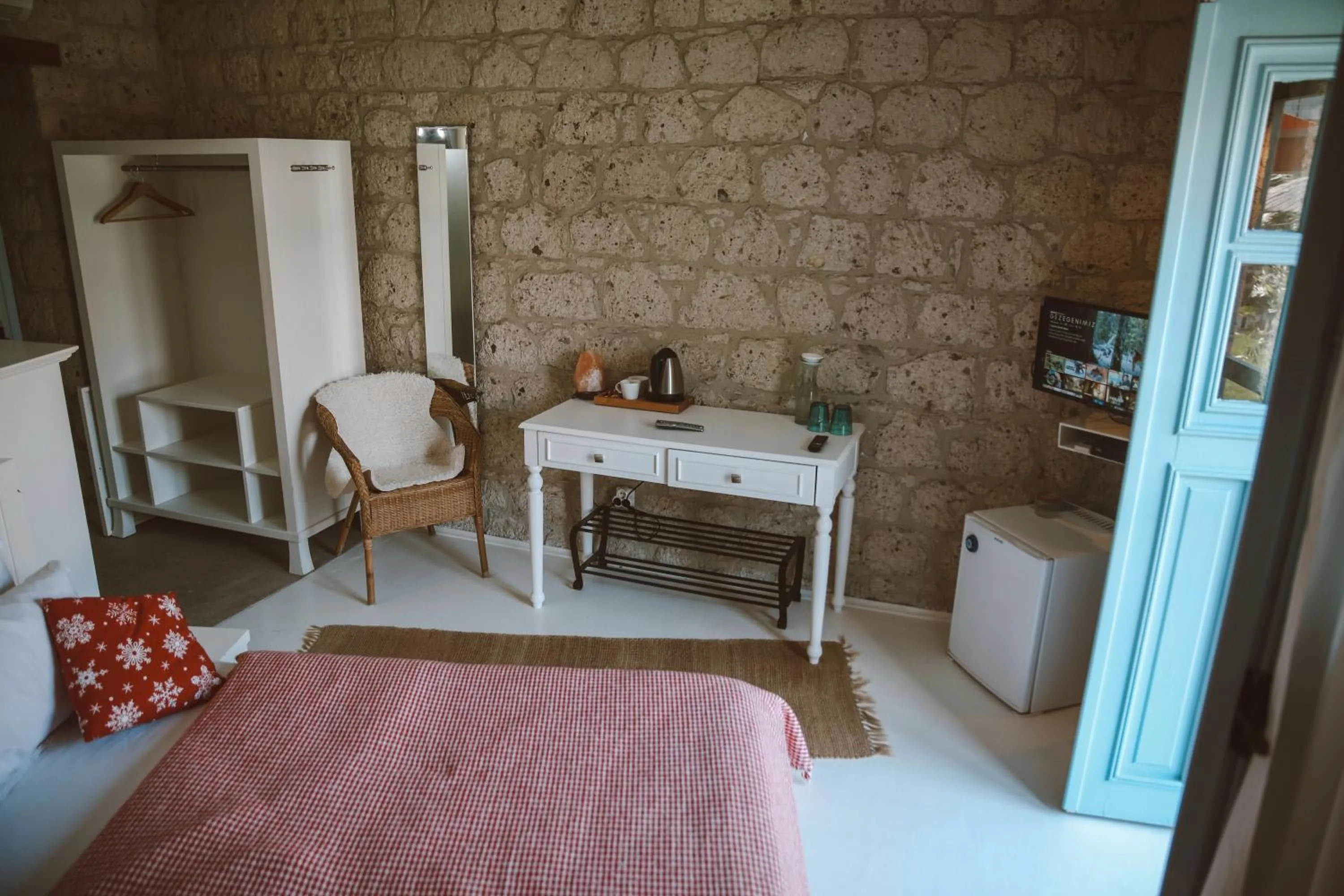 Bed in Katre Hotel Alaçatı