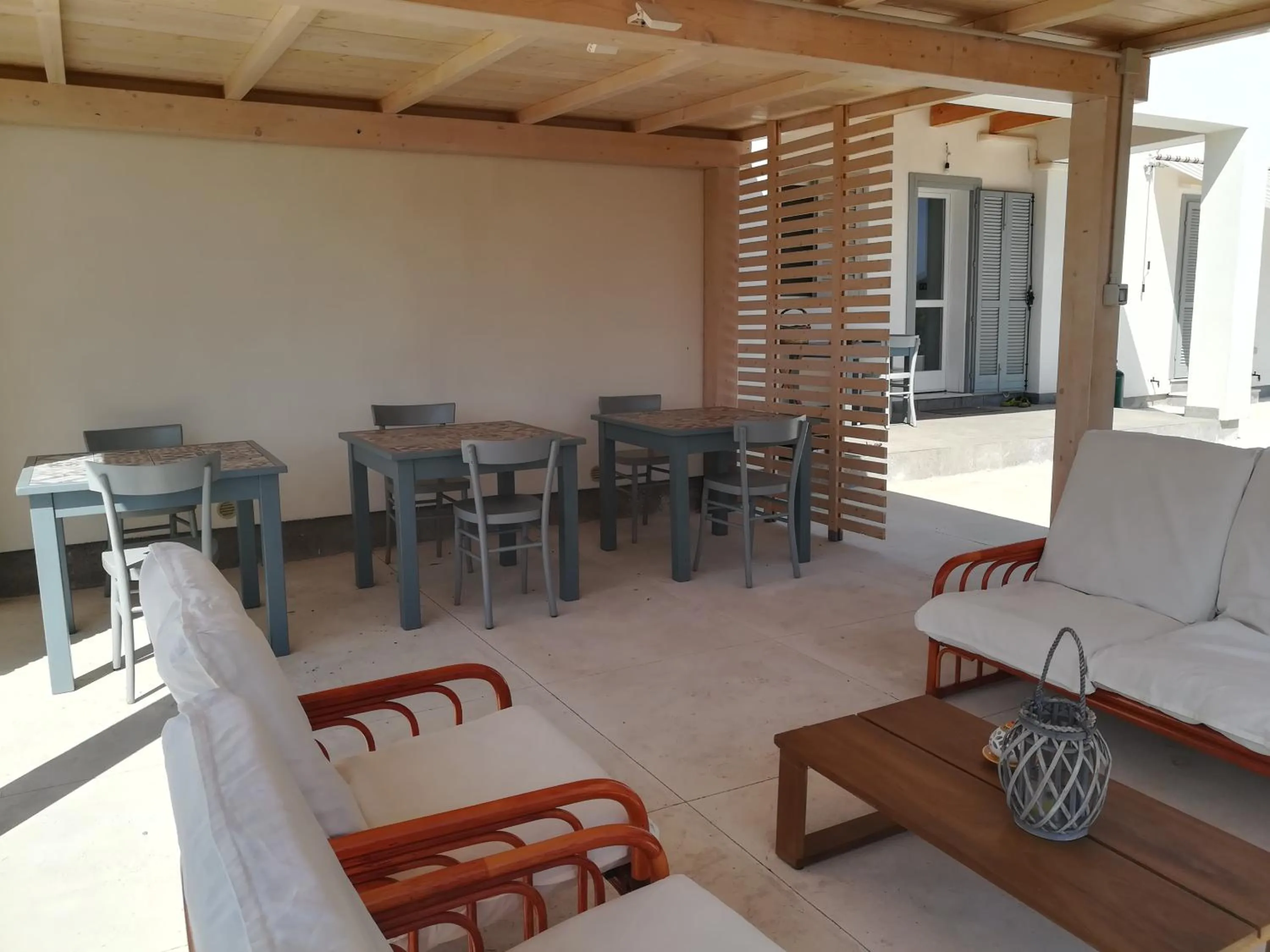 Patio in Lem Lem B&B