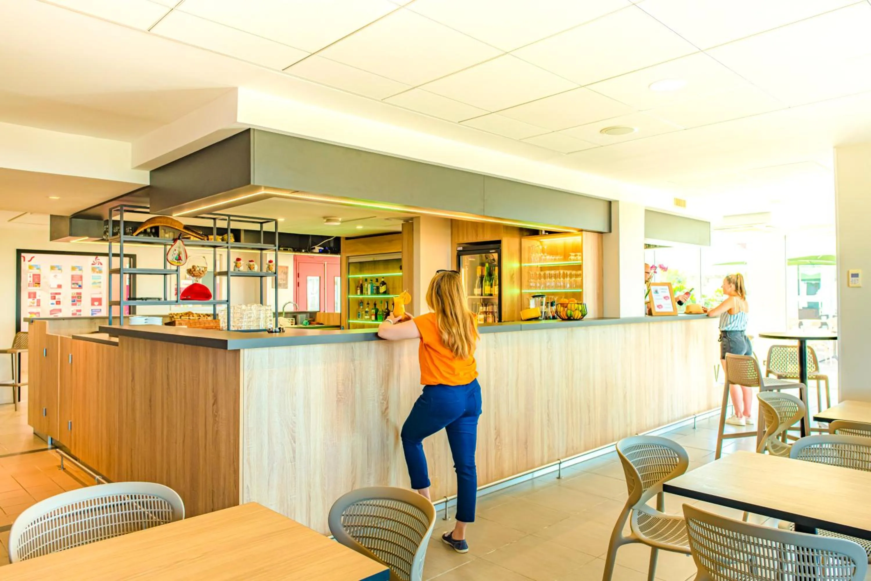 Lounge or bar in Azureva Hendaye