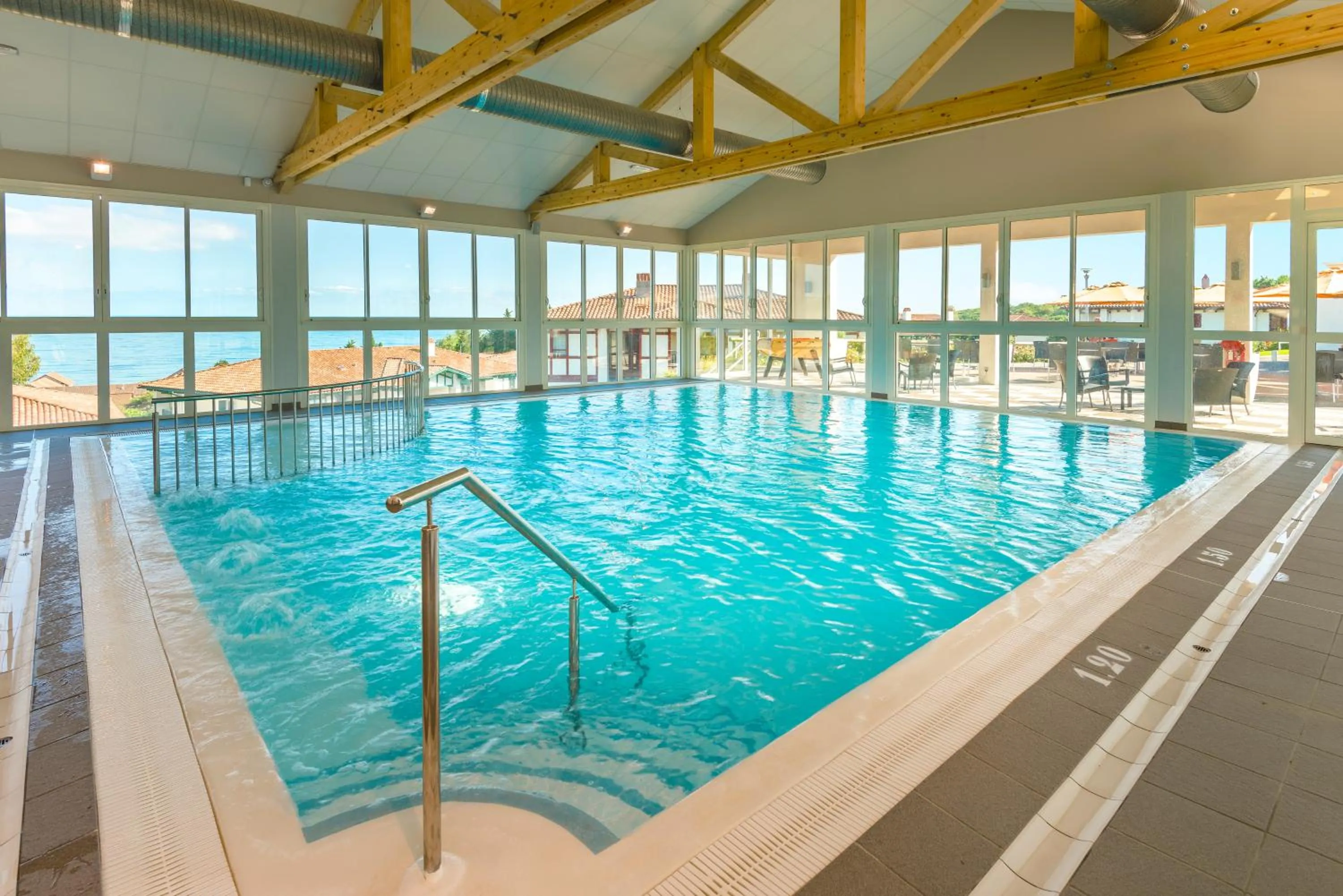 Swimming pool in Azureva Hendaye