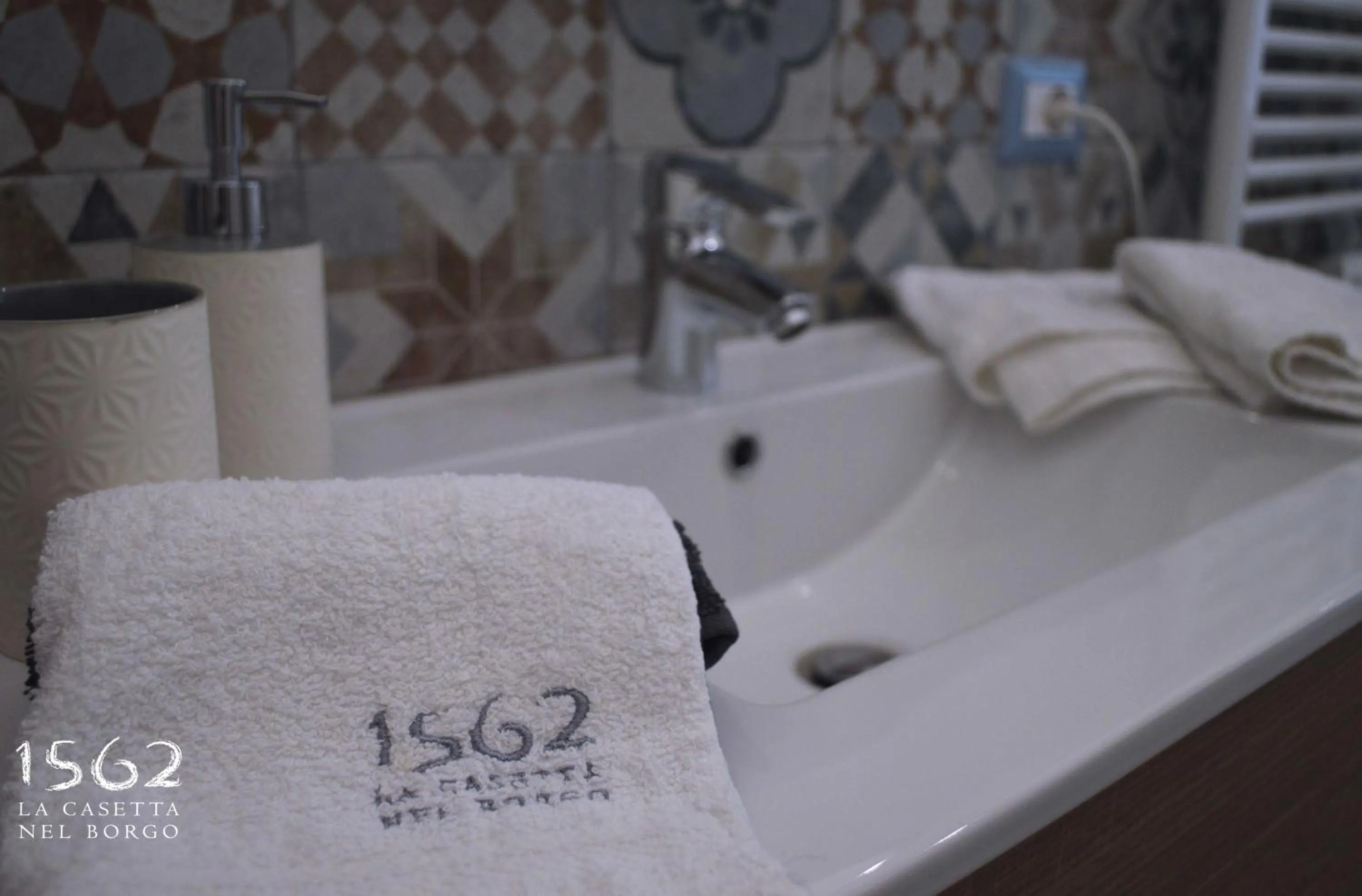 Bathroom in 1562 la casetta nel borgo