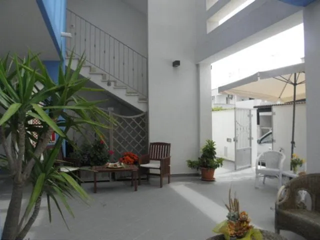 Seating area in Hotel Blue Sky - San Foca