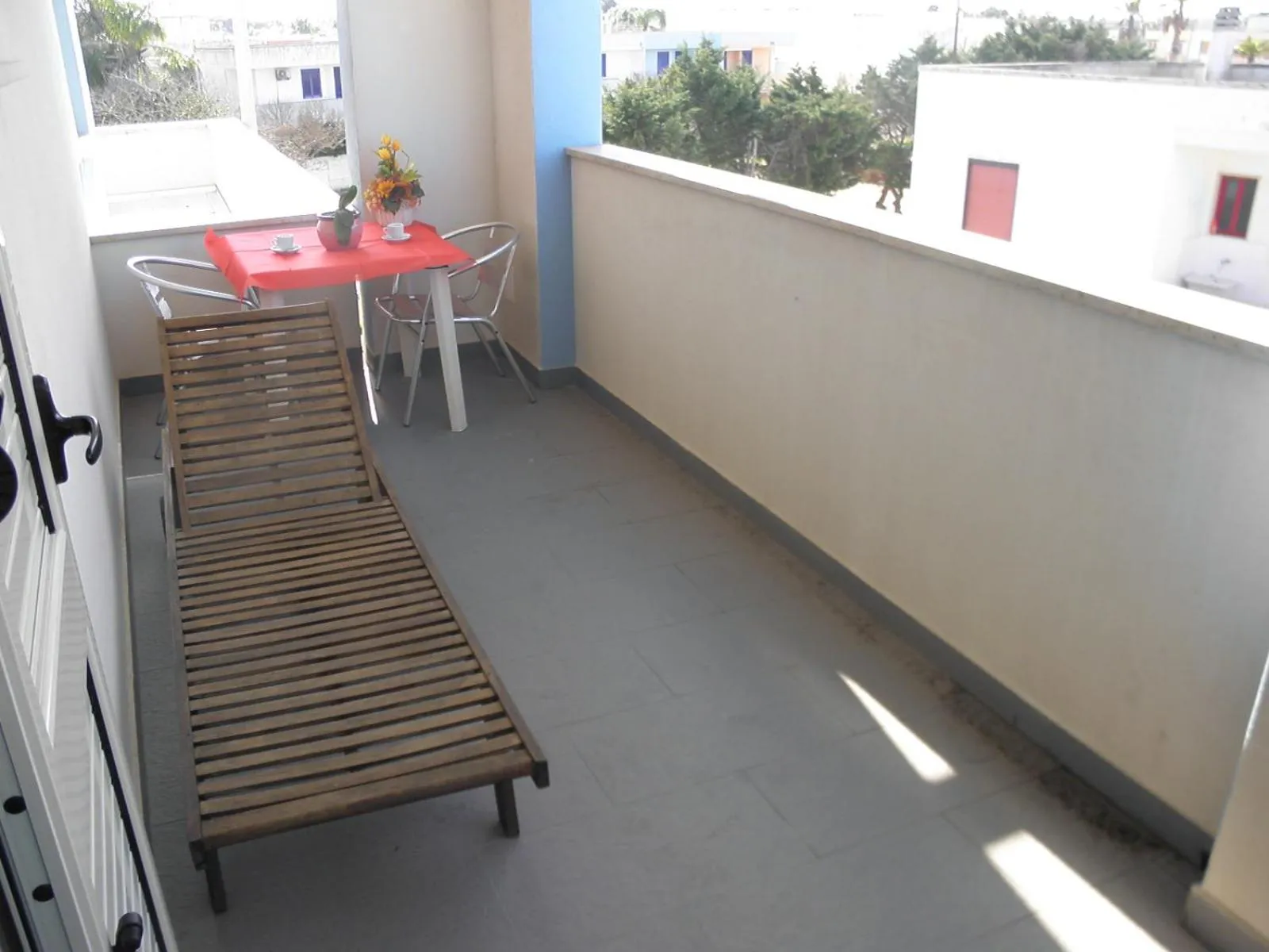 Balcony/Terrace in Hotel Blue Sky - San Foca