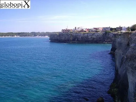 Text overlay in Hotel Blue Sky - San Foca