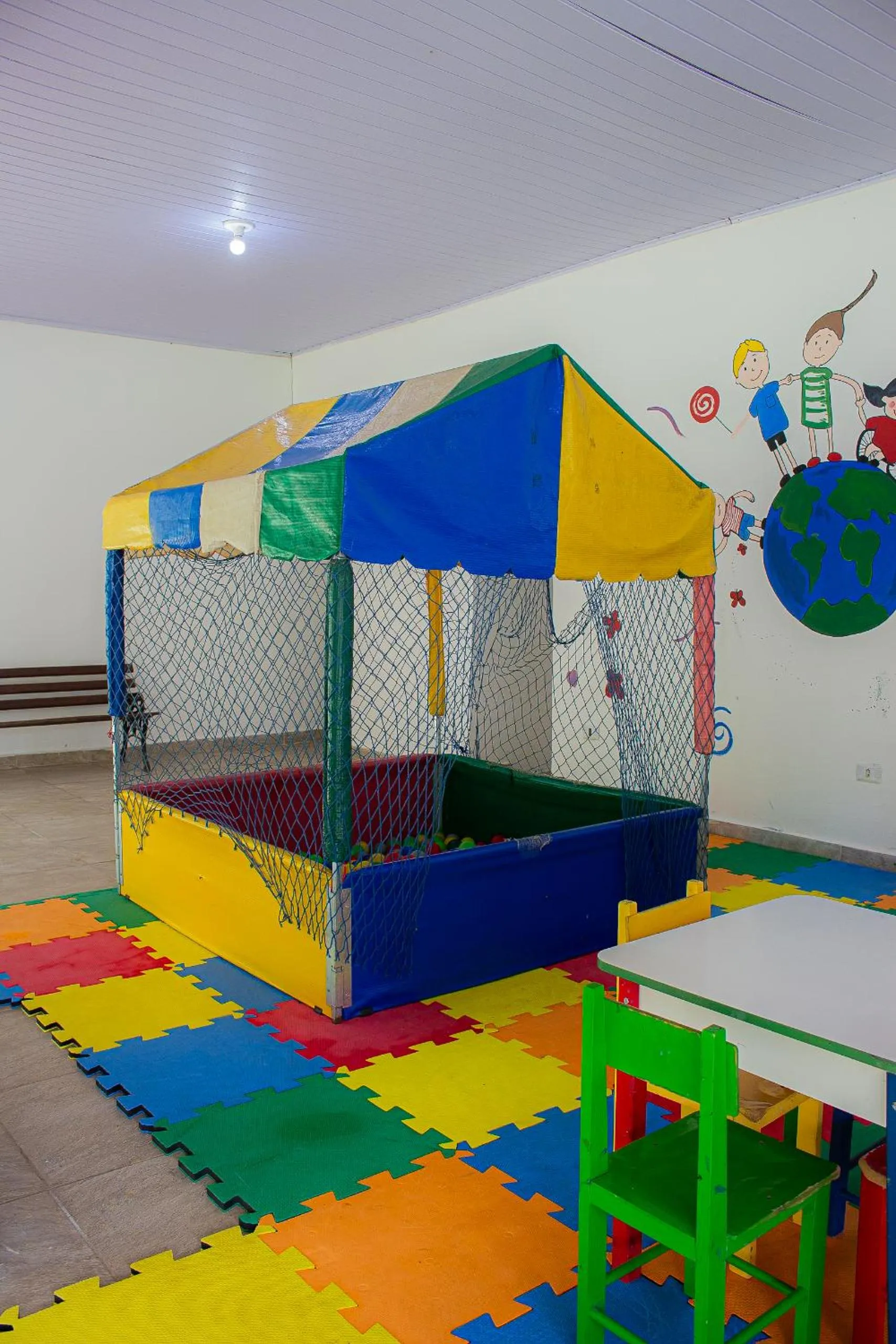 Kids's club in Hotel Fazenda Pé da Serra