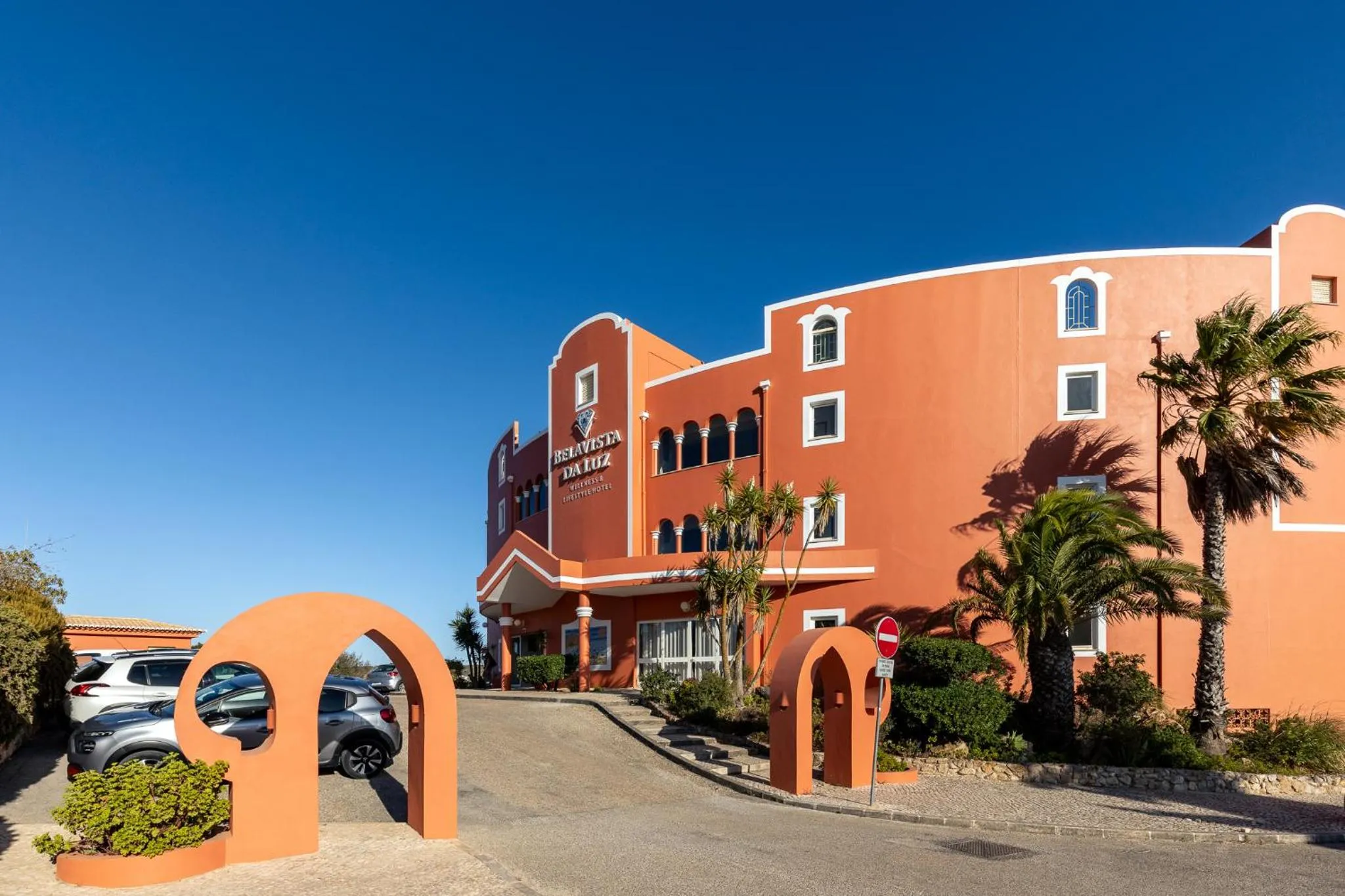 Facade/entrance in Belavista Da Luz - Wellness & Lifestyle Hotel