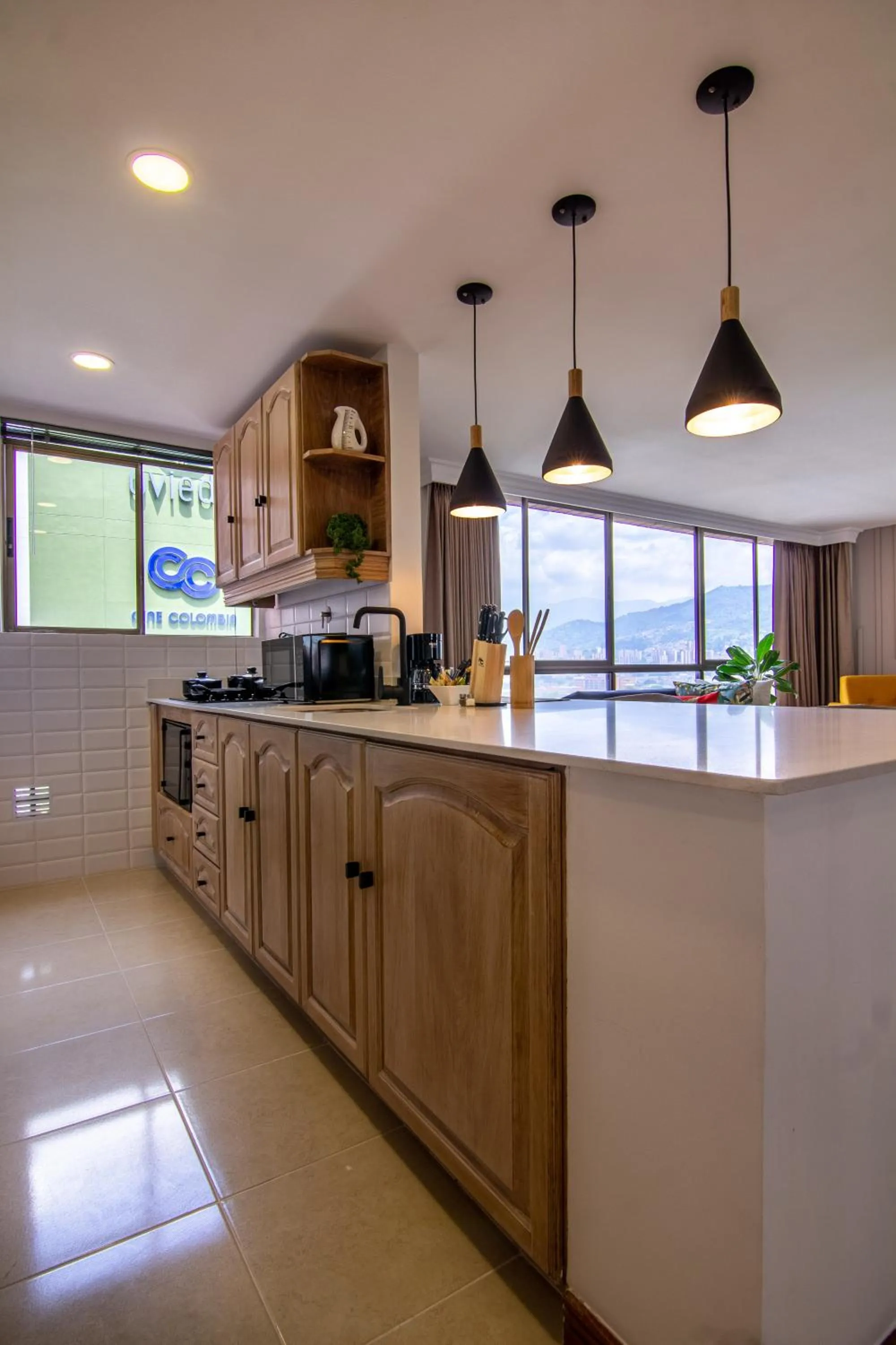 Kitchen or kitchenette in Alcazar de Oviedo by EE Hoteles