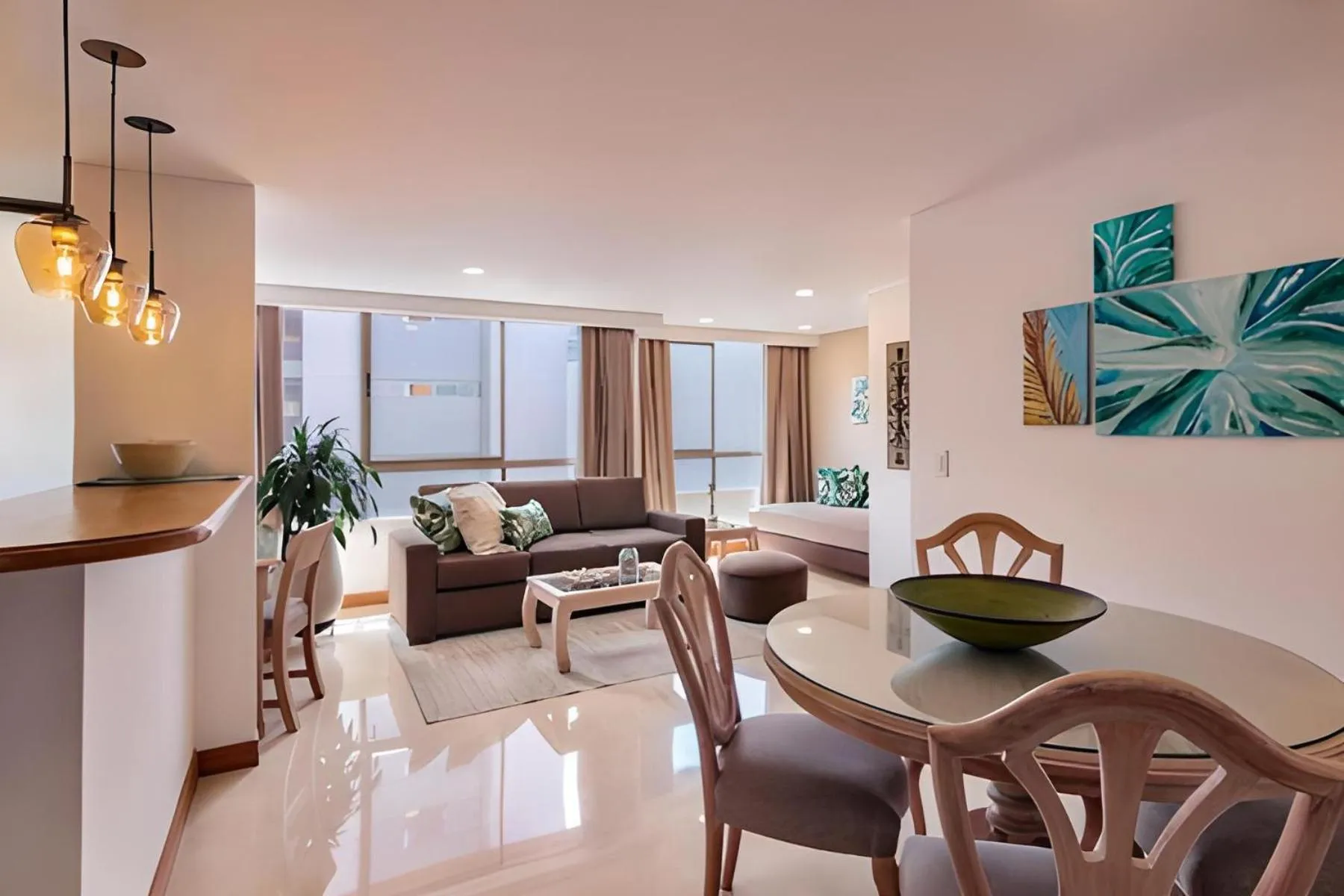 Living room in Alcazar de Oviedo by EE Hoteles