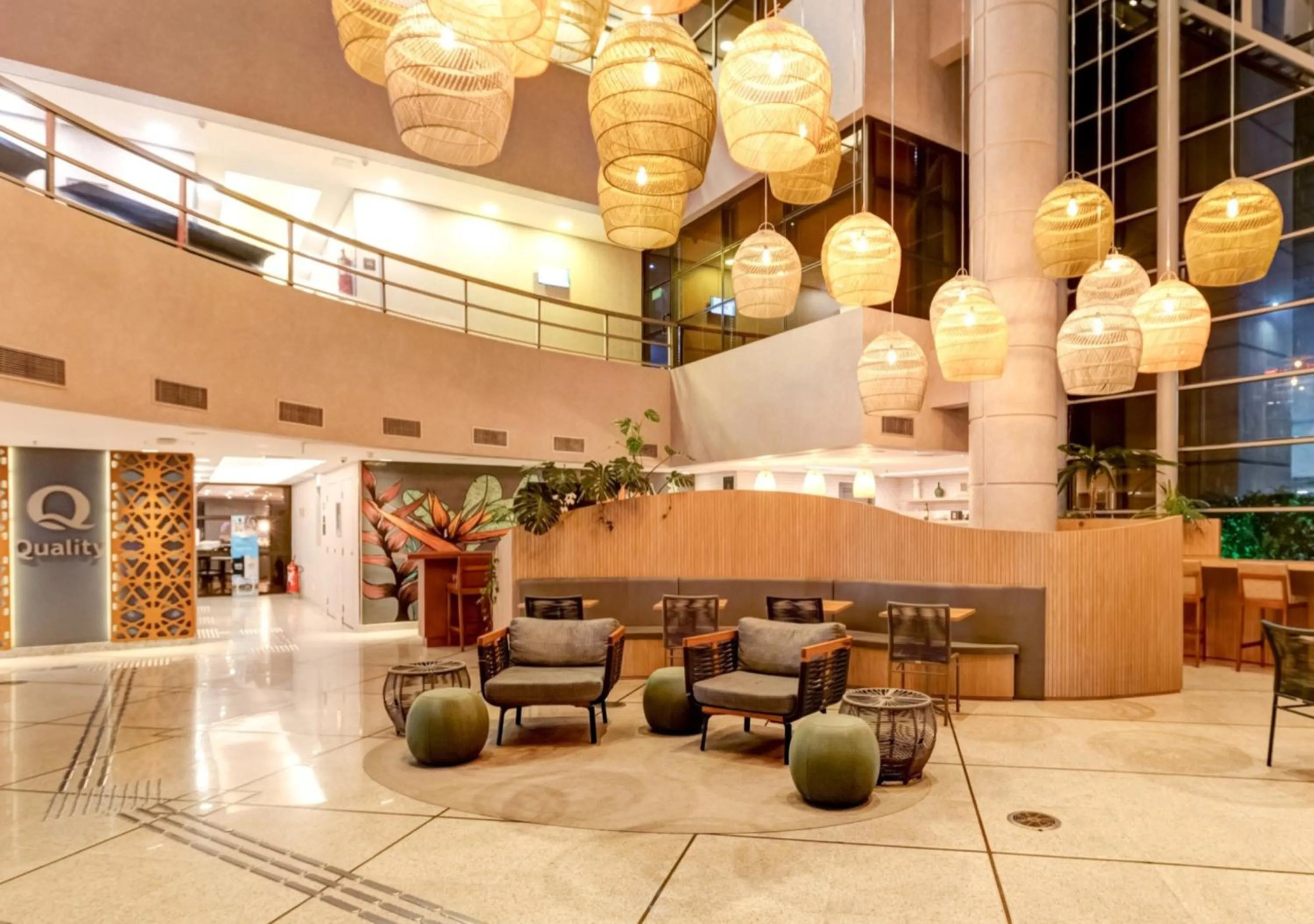 Lobby or reception in Quality Paulista (São Paulo, Jardins)