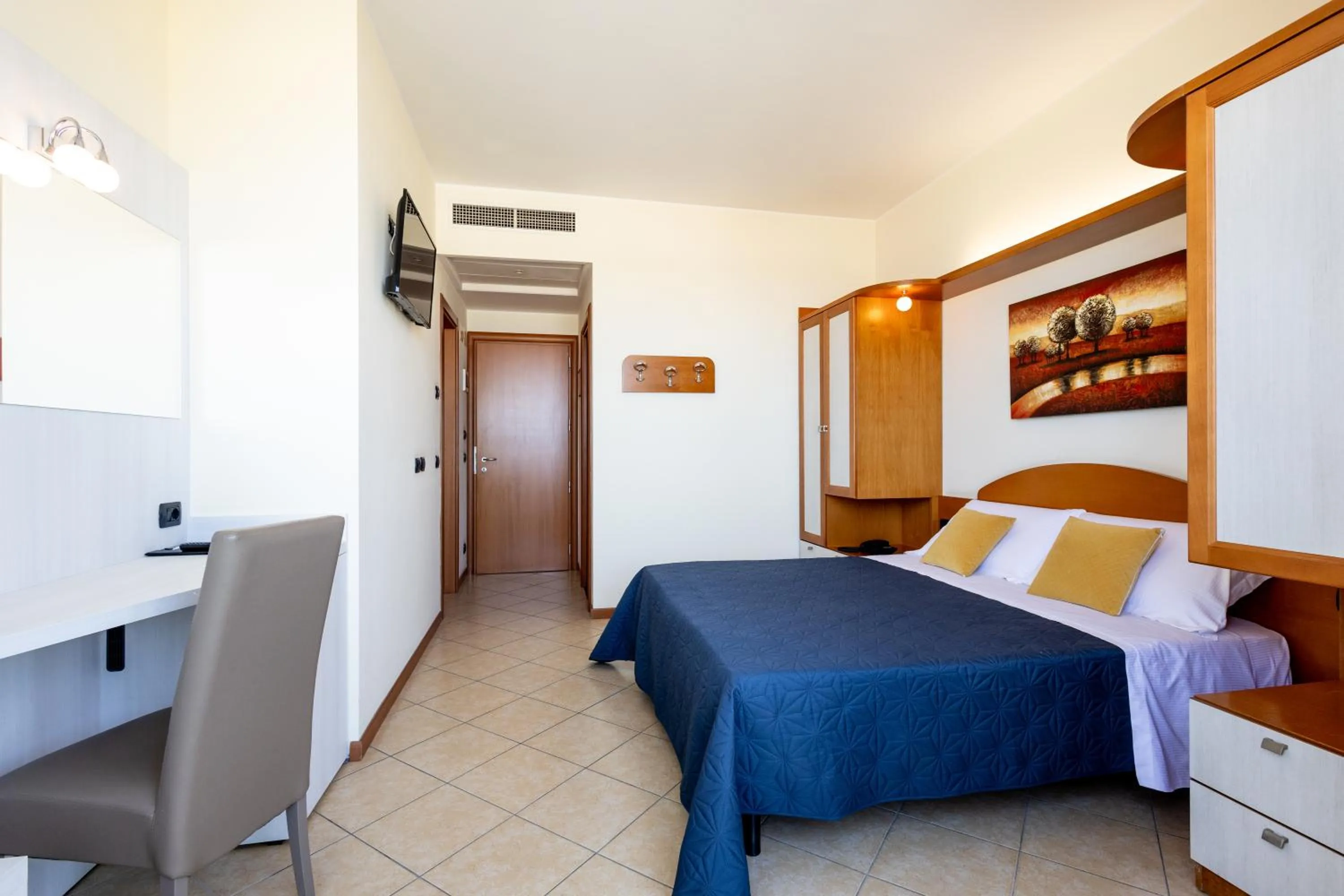 Bedroom, Bed in Hotel Palm Beach B&B SEA VIEW