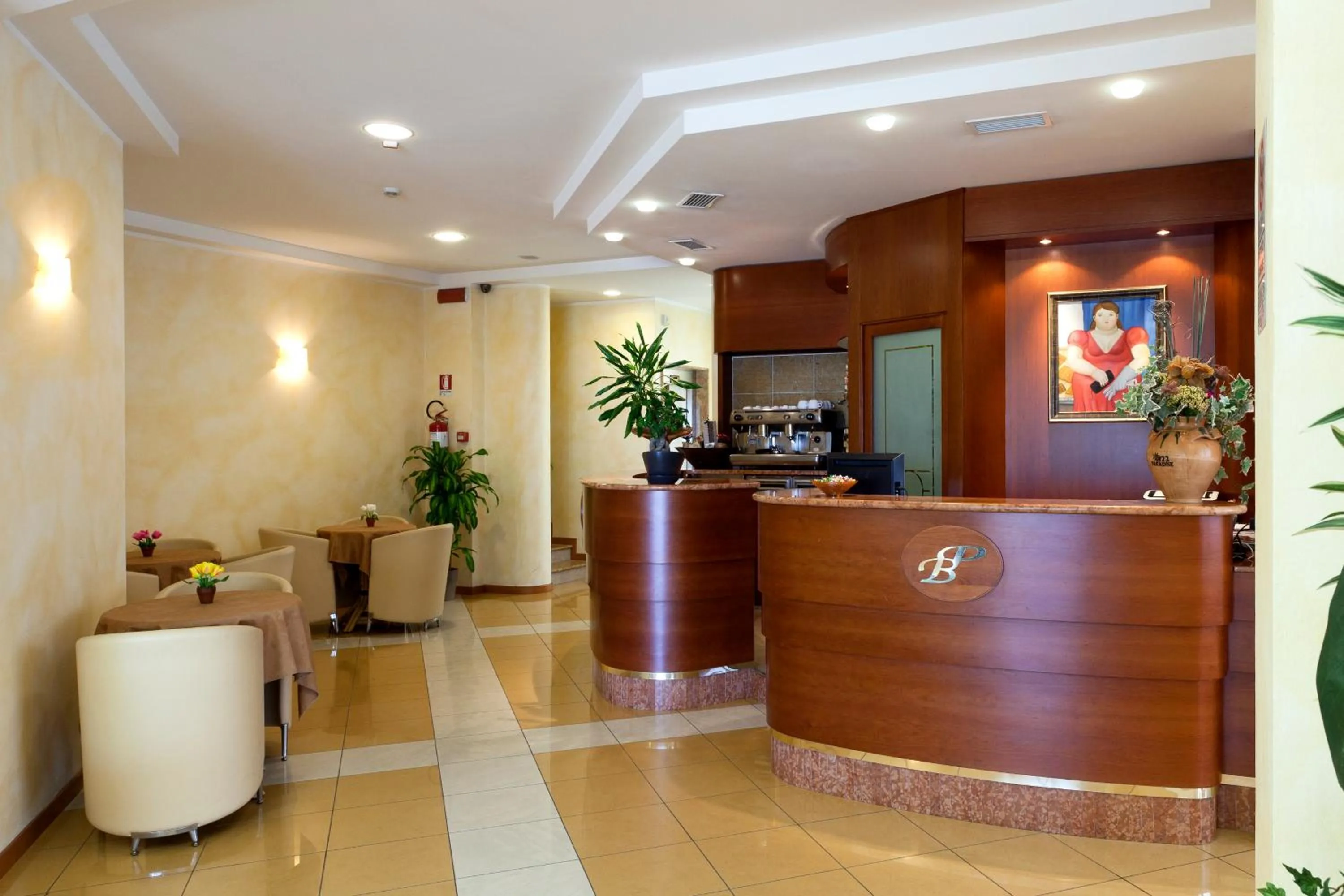 Lobby or reception in Hotel Palm Beach B&B SEA VIEW
