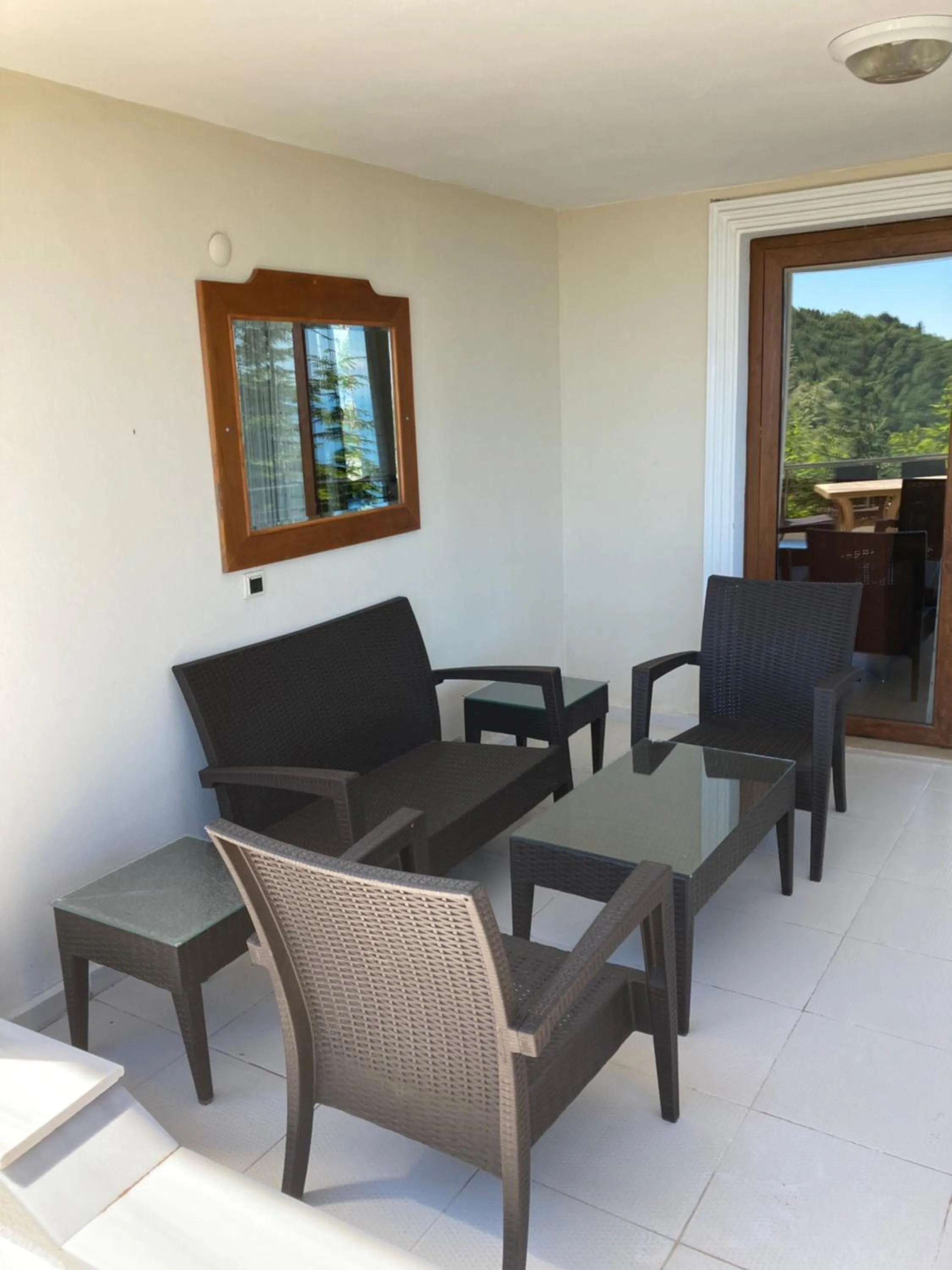 Patio in Zarha Mountain Villas