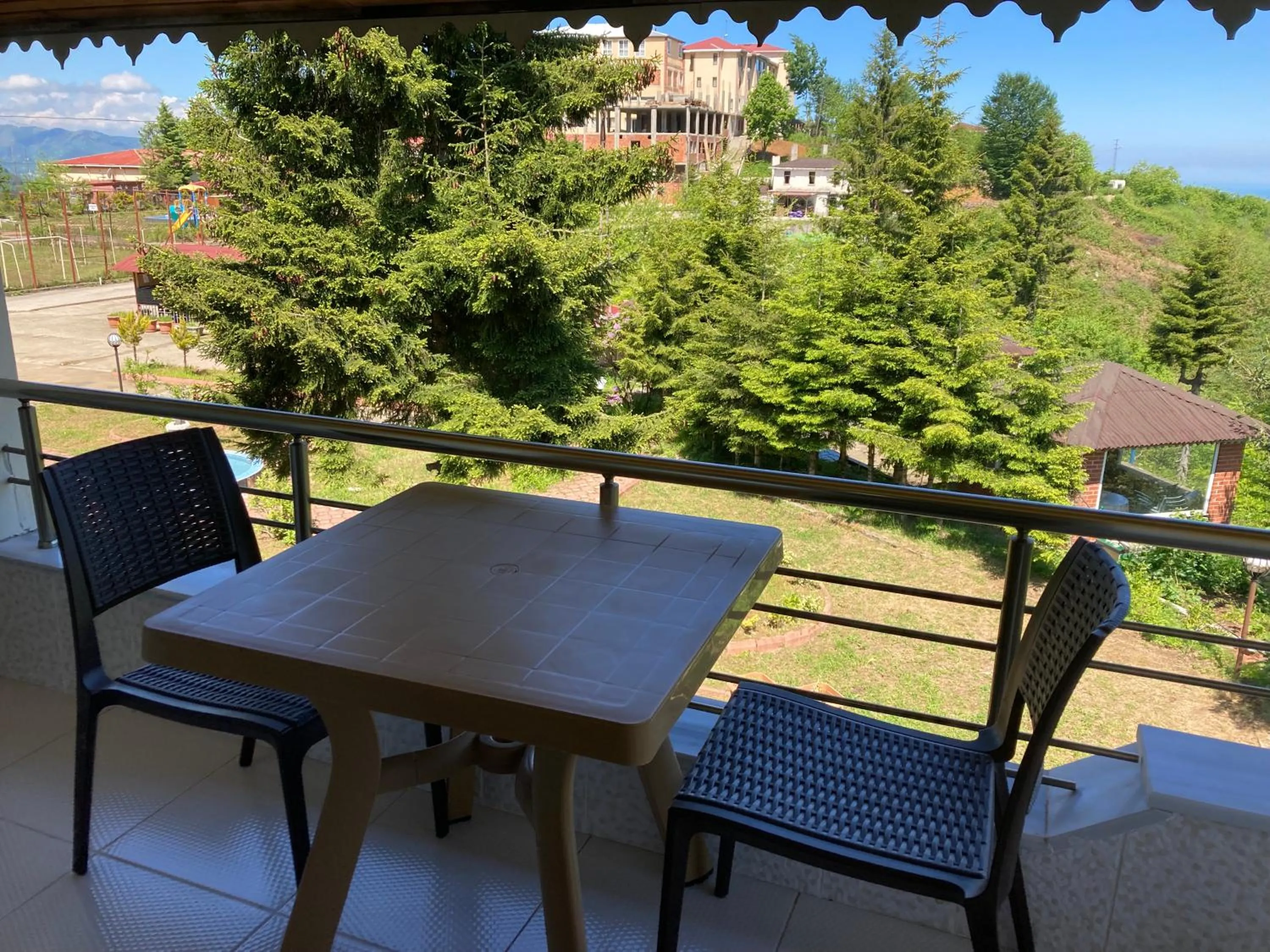 Patio in Zarha Mountain Villas