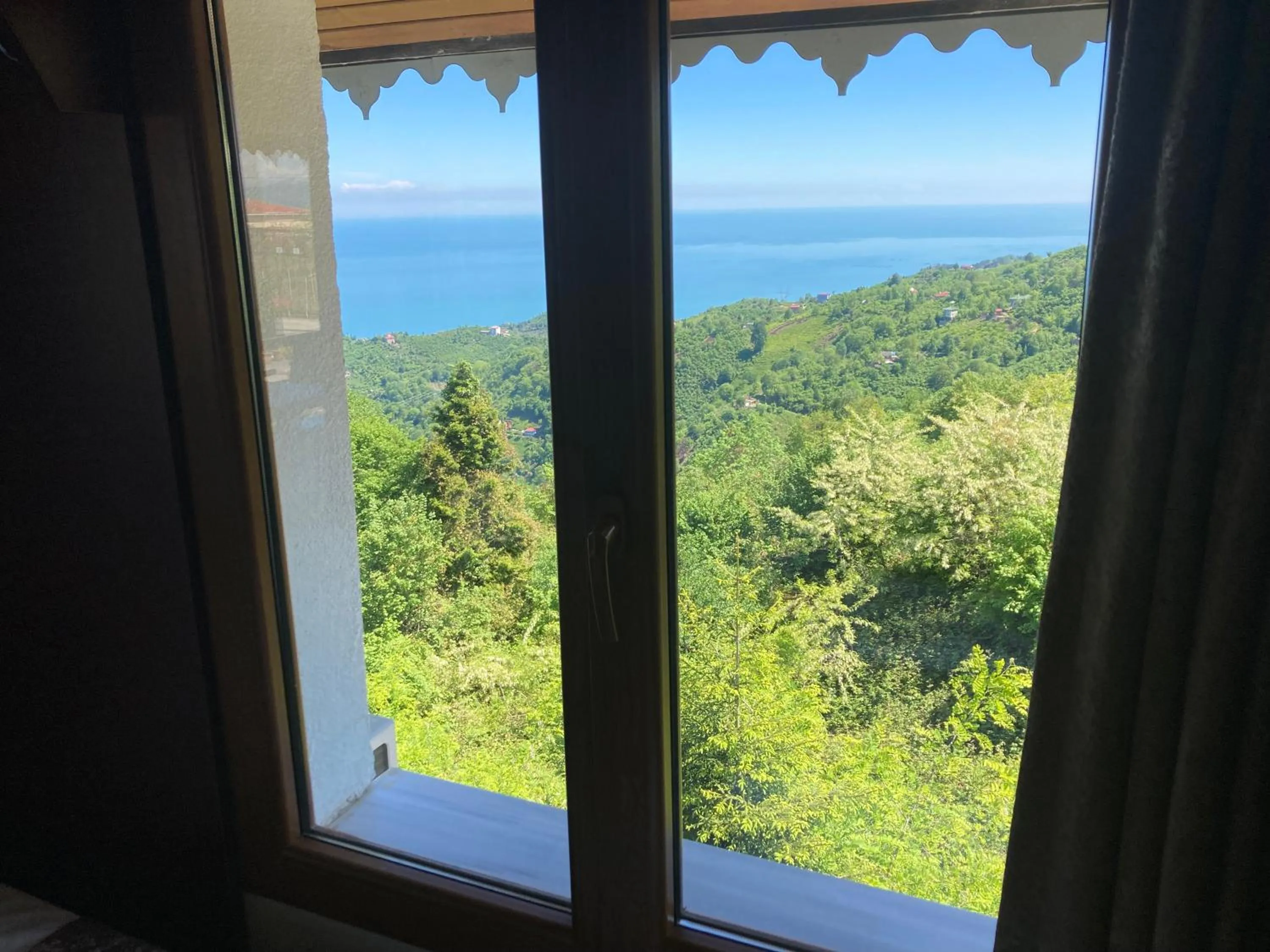 Garden view in Zarha Mountain Villas