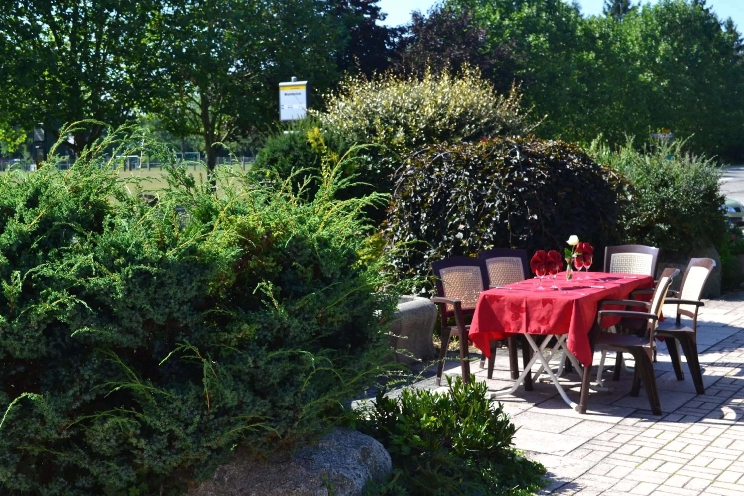 Balcony/Terrace in Hotel Restaurant Niemerich