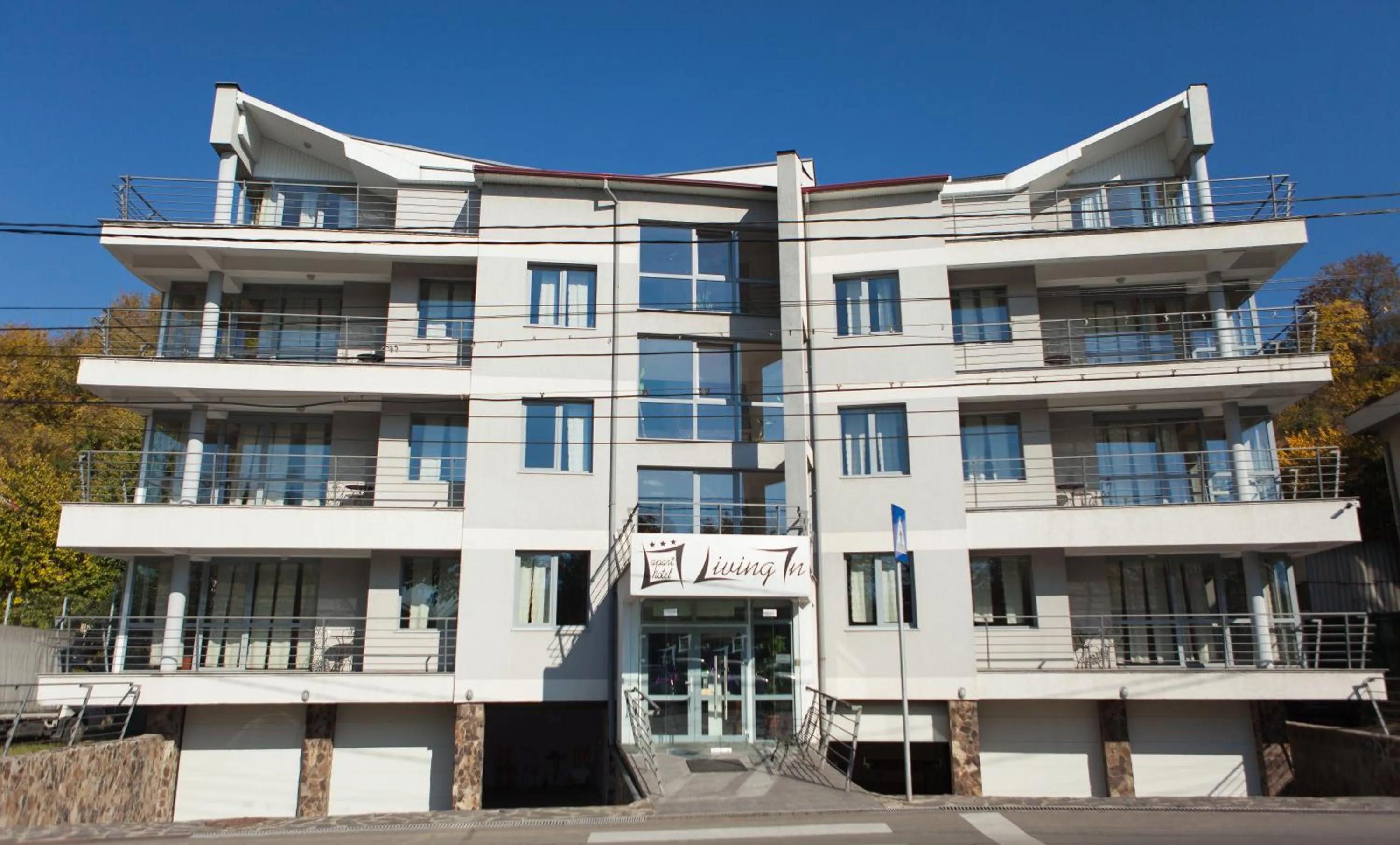 Property building in Living In Aparthotel